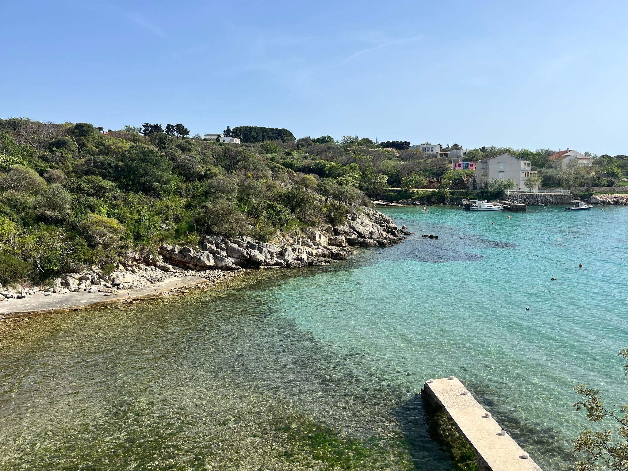 Two bedroom apartment near beach Potočnica, Pag  A-b