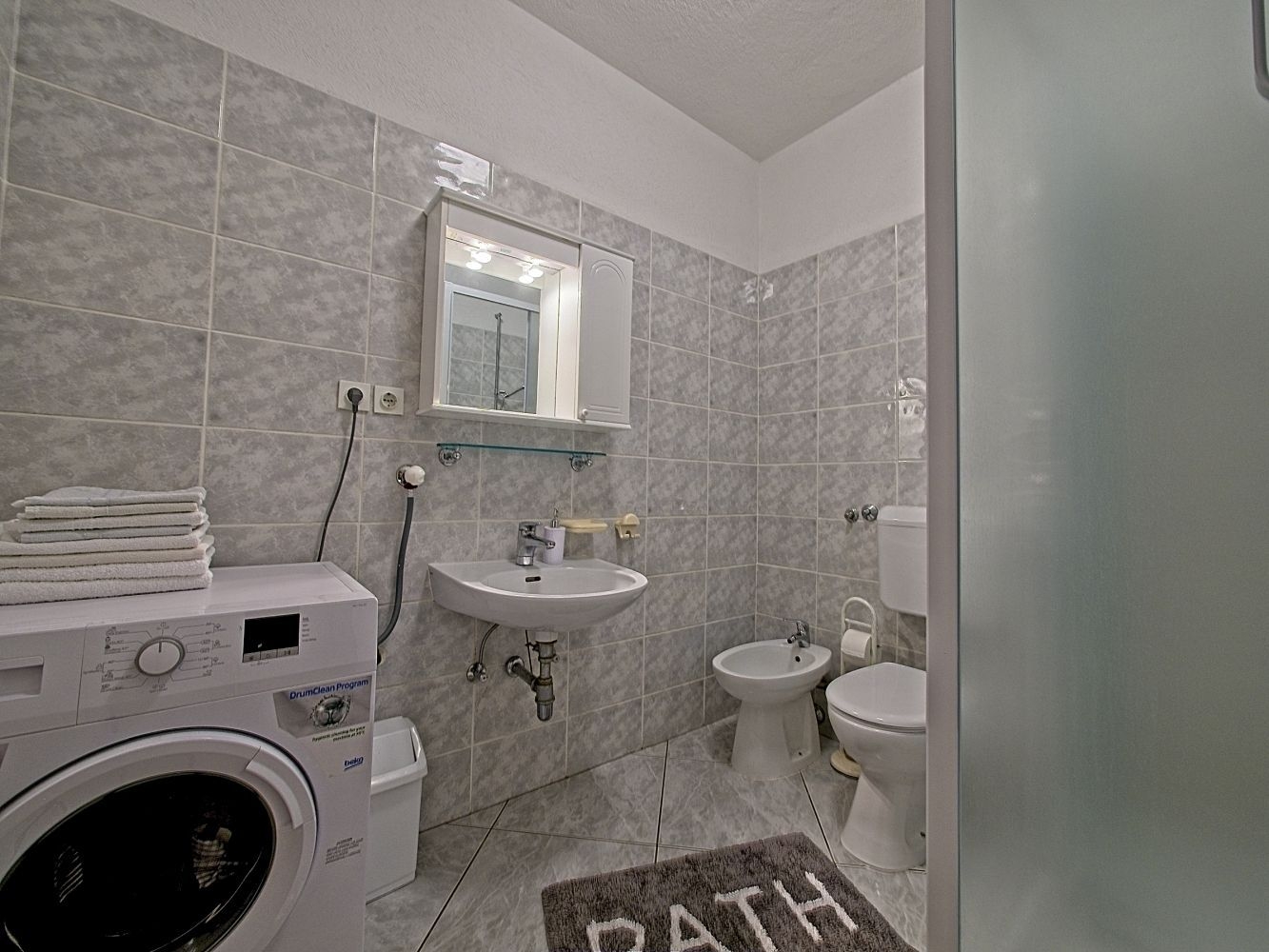 Two bedroom apartment with terrace Postira, Brač  A-b