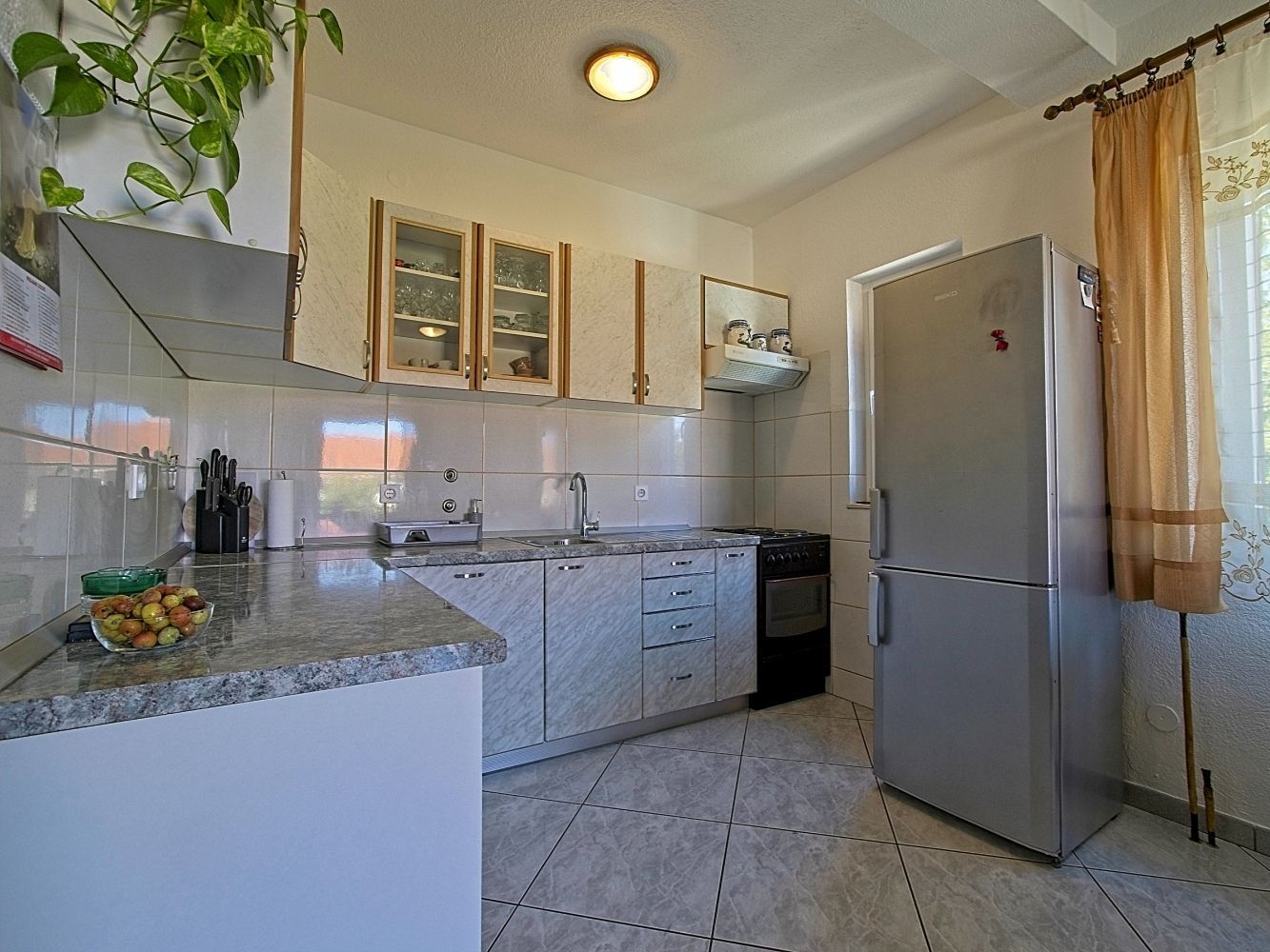 Two bedroom apartment with terrace Postira, Brač  A-b