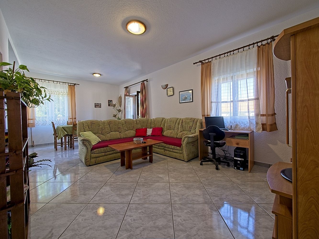 Two bedroom apartment with terrace Postira, Brač  A-b
