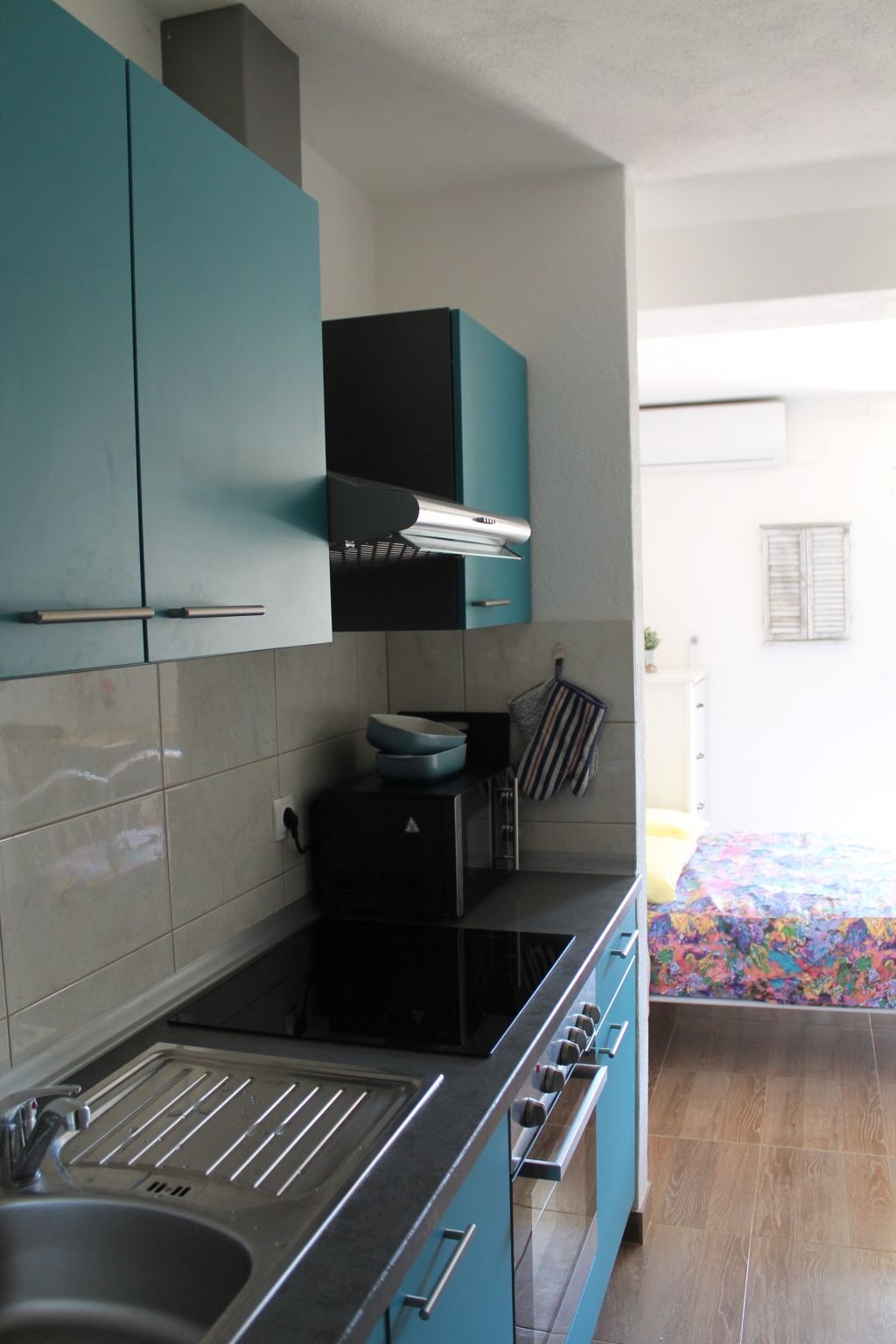 Studio flat with balcony Postira, Brač  AS-a