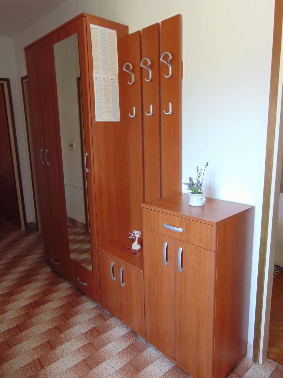 Three bedroom apartment with terrace Postira, Brač  A-a