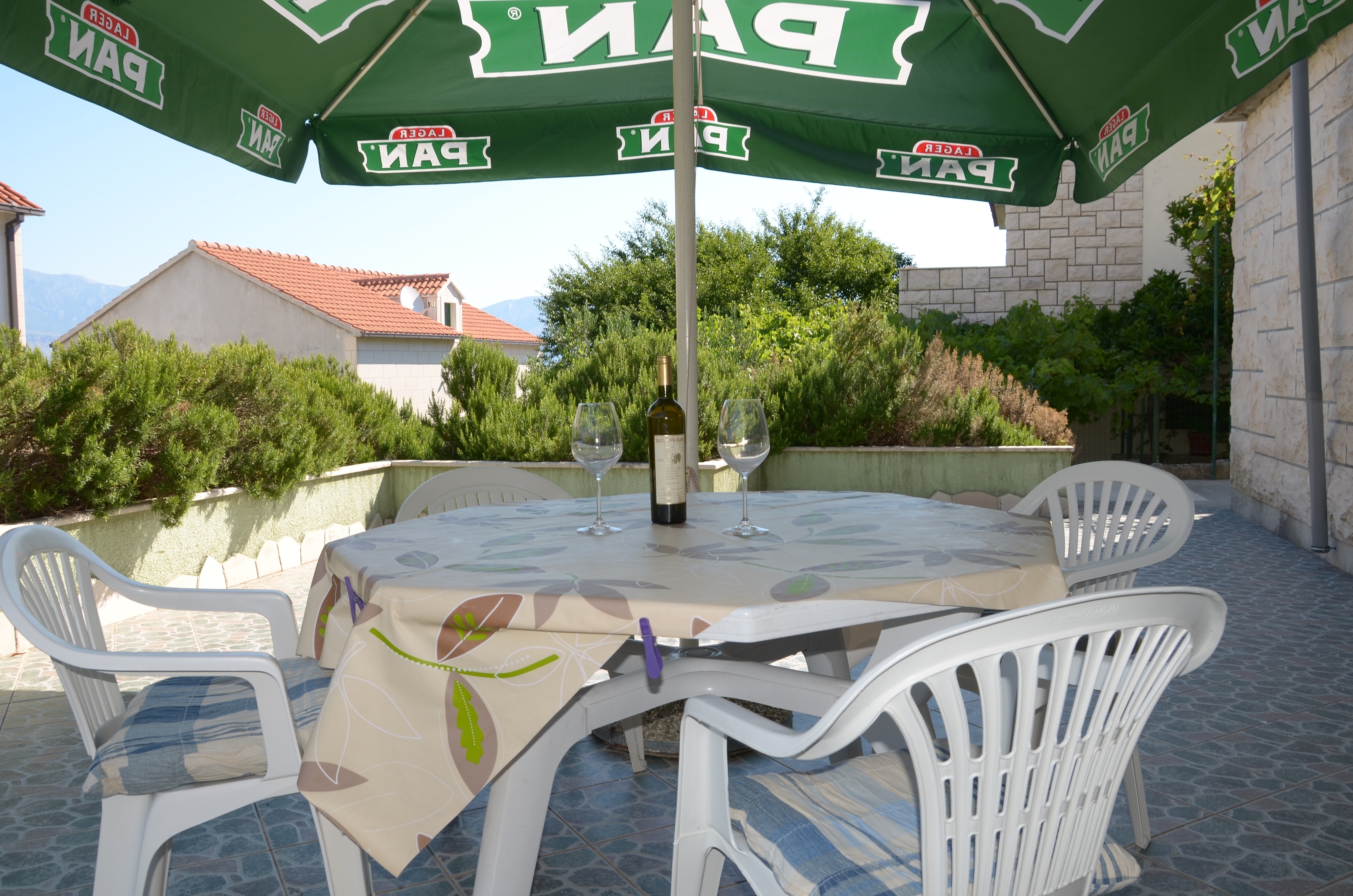 Two bedroom apartment with terrace Postira, Brač  A-a