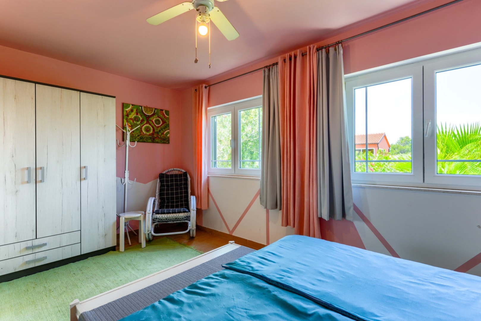 Three bedroom apartment with terrace and sea view Vir  A-a