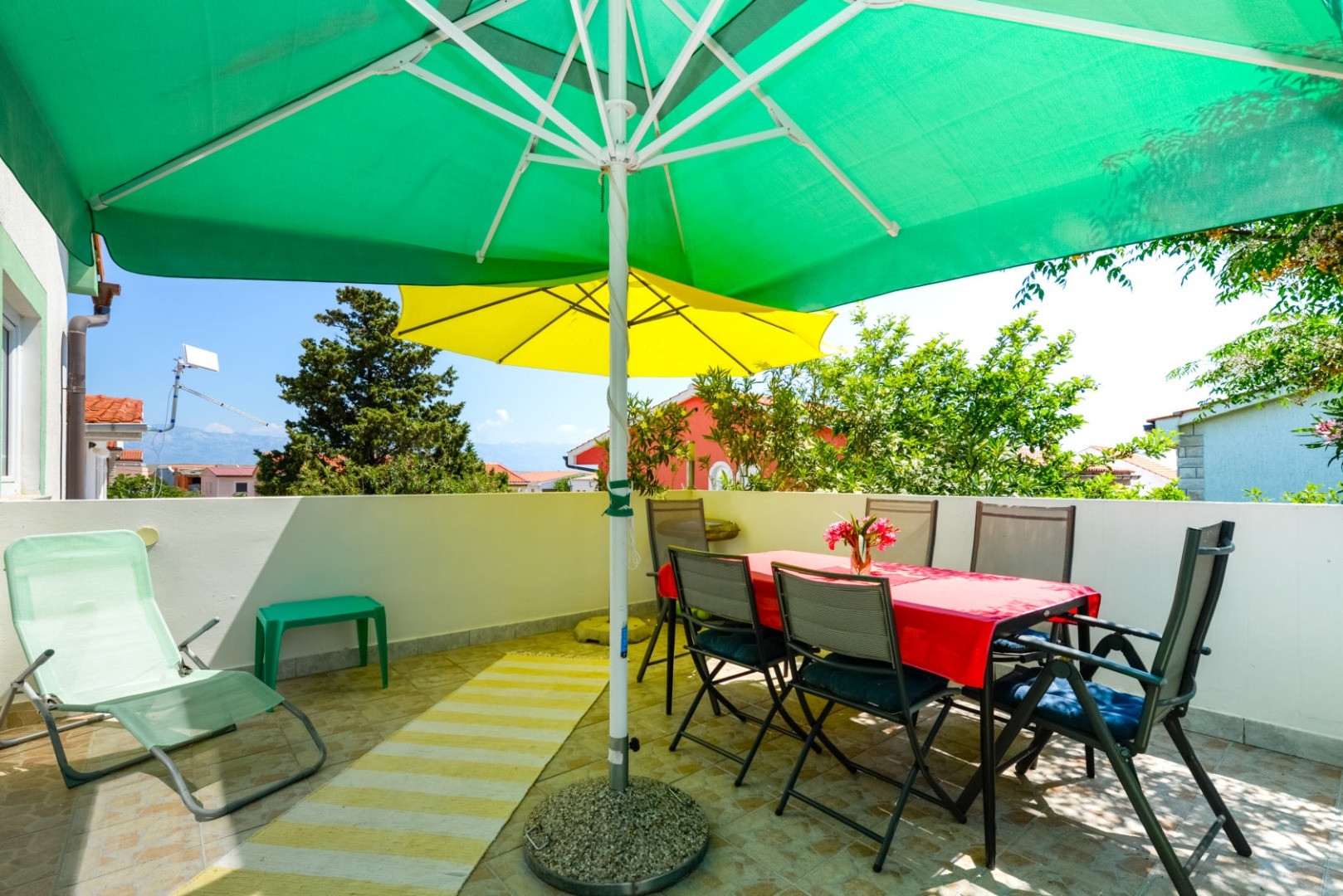 Three bedroom apartment with terrace and sea view Vir (A-22208-a)