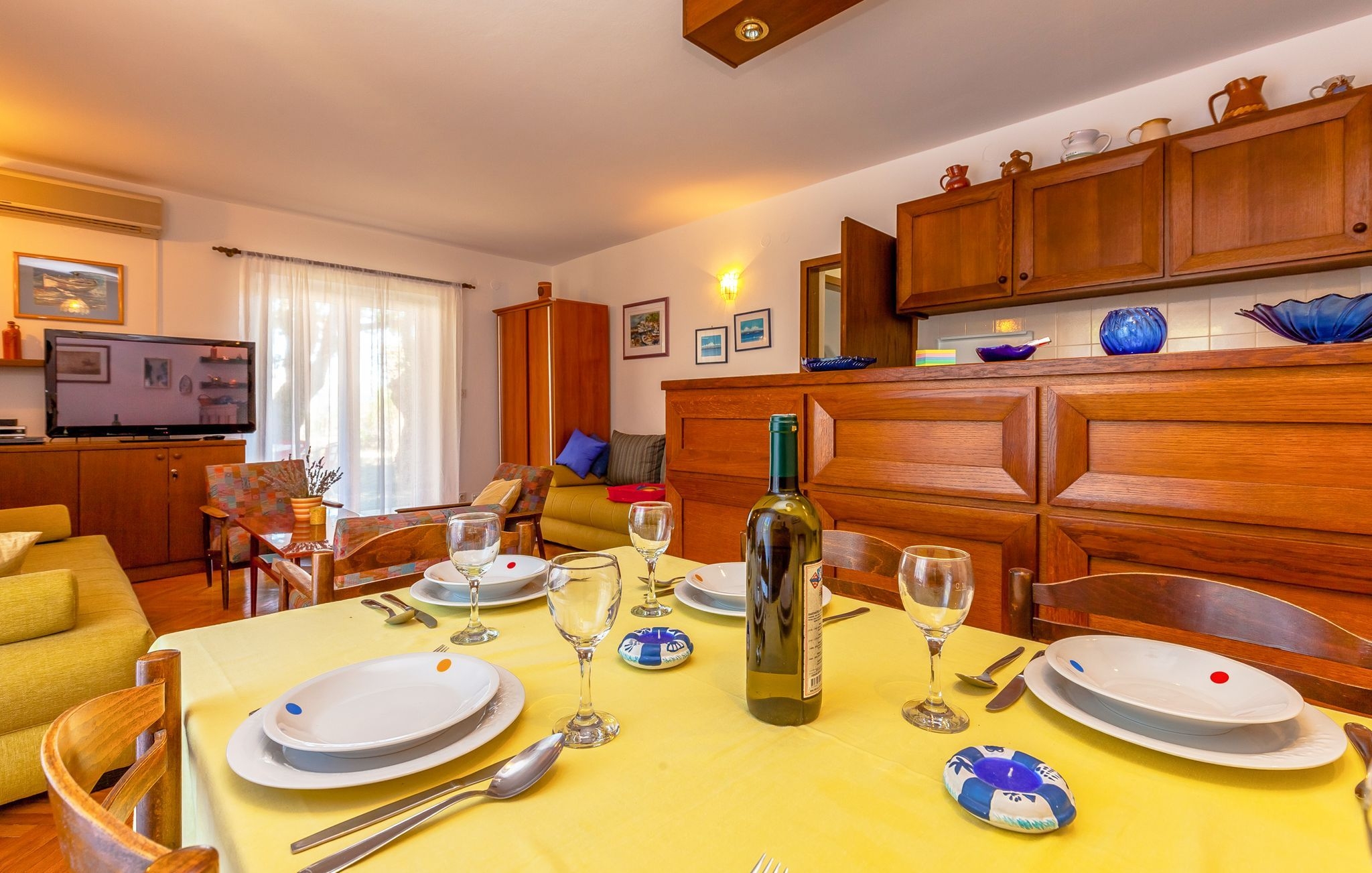 Three bedroom house with terrace Kornić, Krk  K