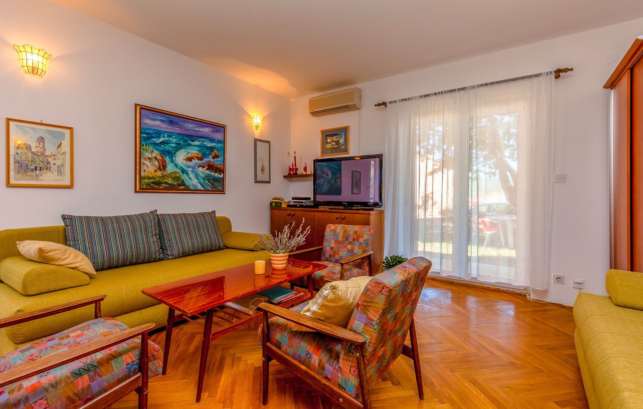 Three bedroom house with terrace Kornić, Krk  K