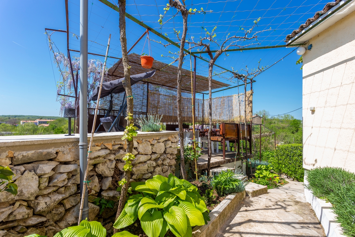 One bedroom house with terrace Vinež, Labin  K