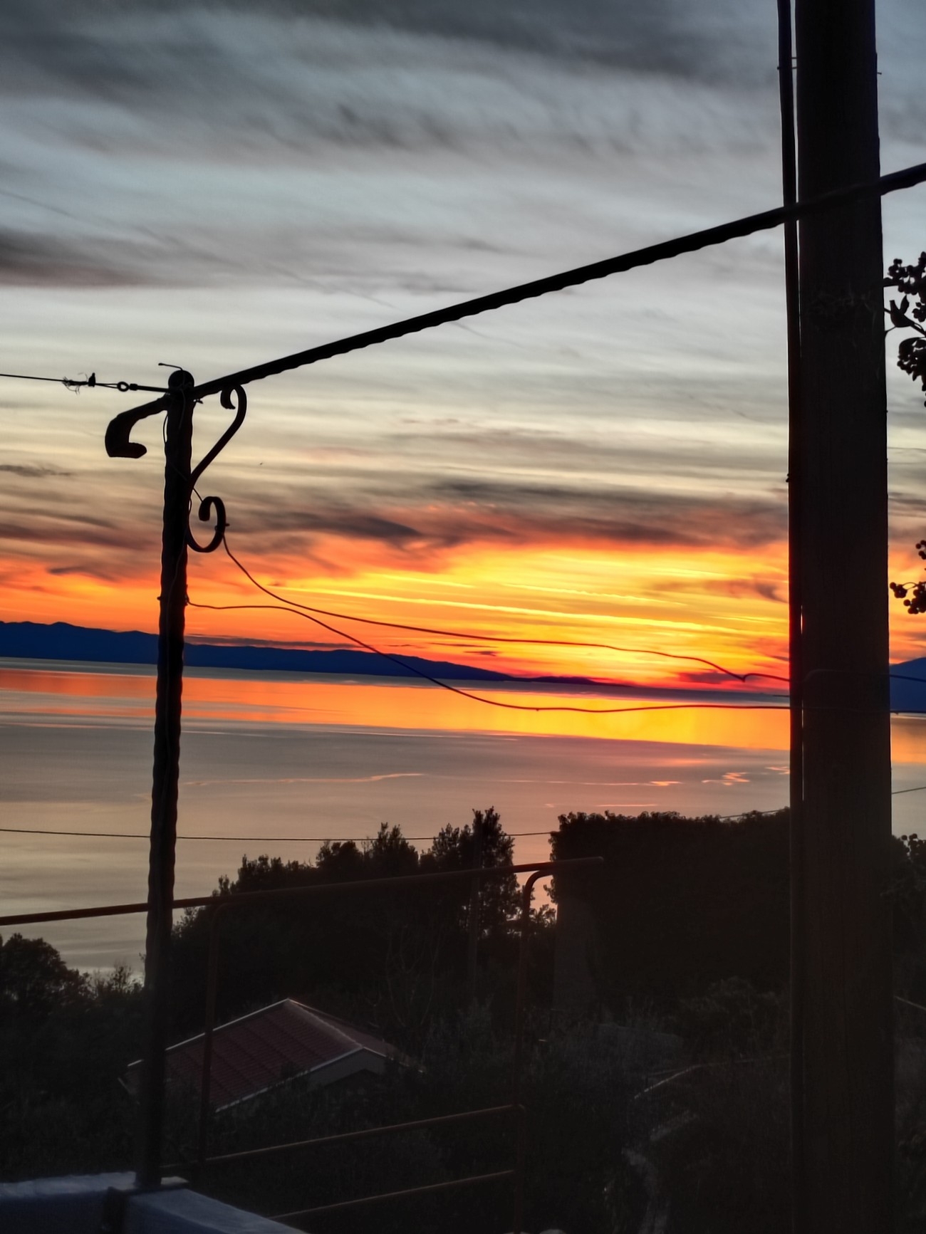 One bedroom house with terrace and sea view Gornja Podgora, Makarska  K