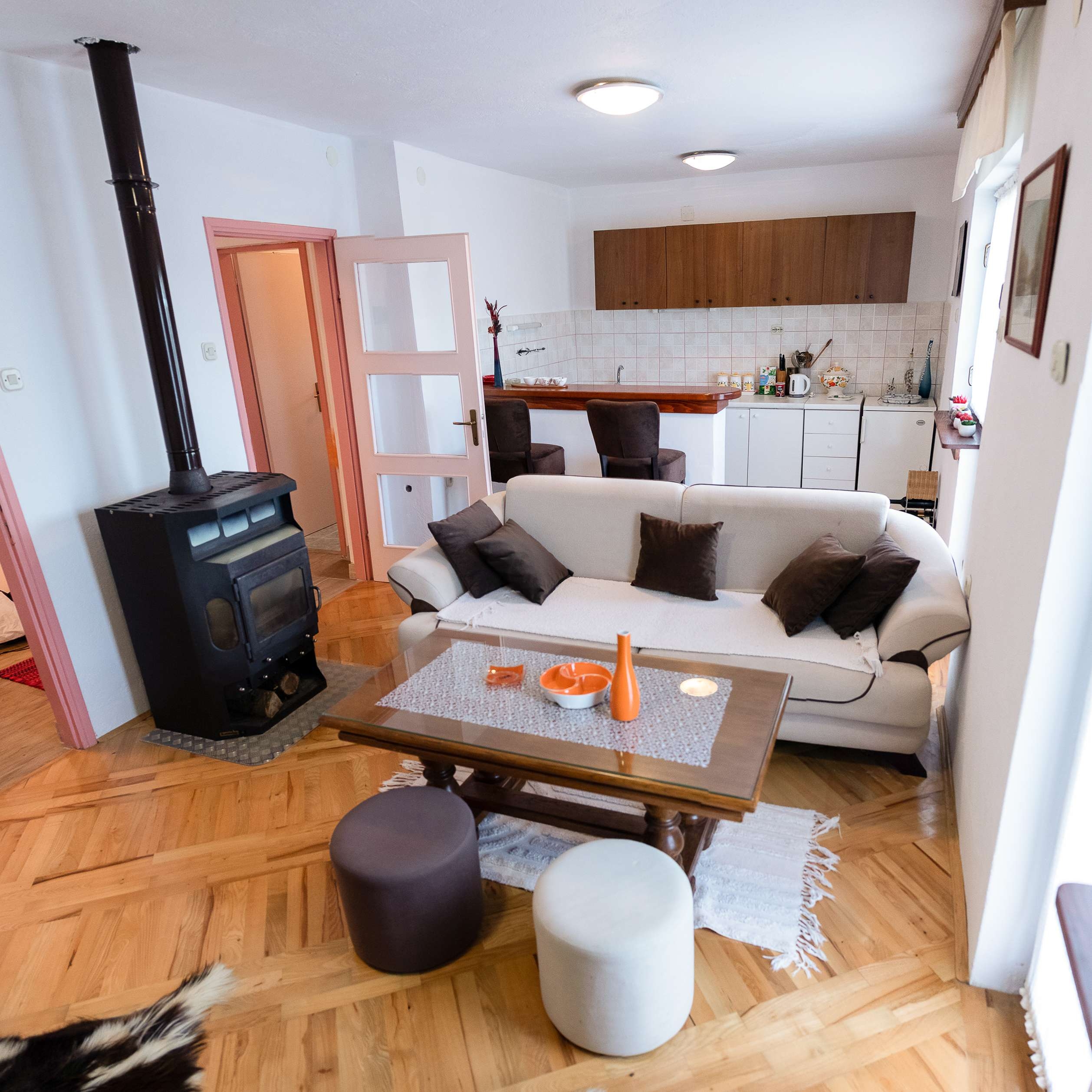 Two bedroom apartment with terrace Srb, Zagora  A-a