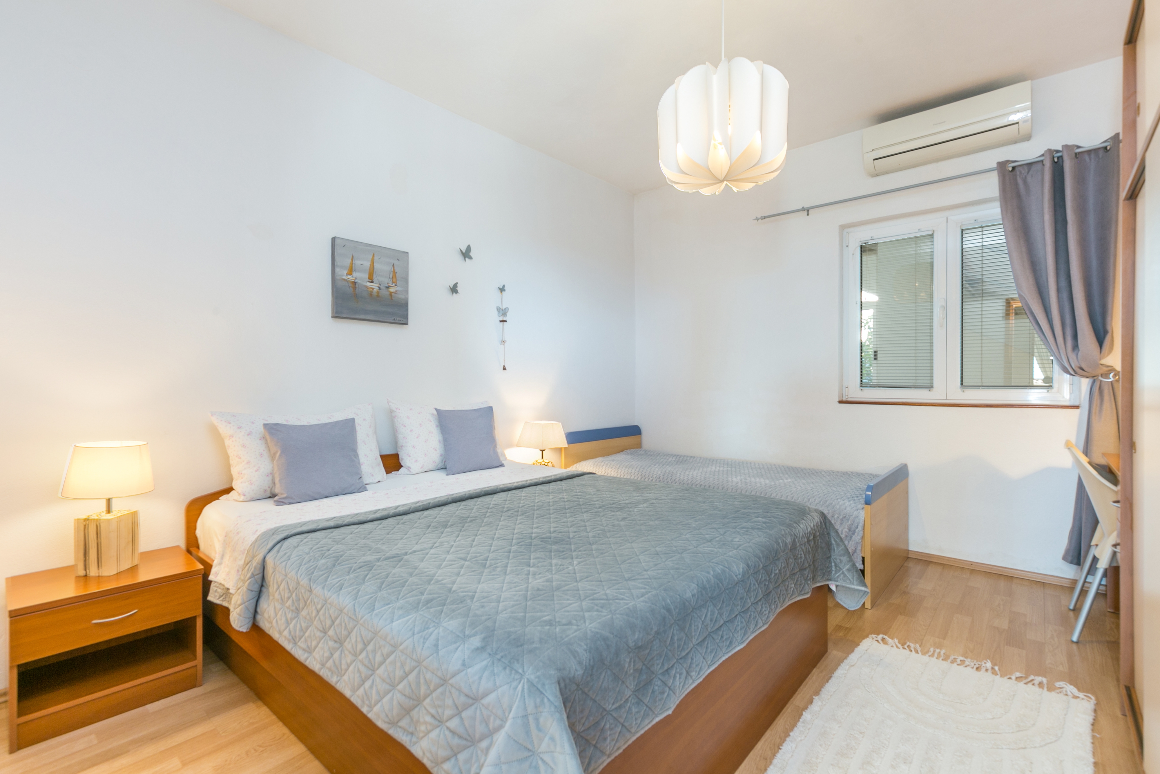 Two bedroom apartment with balcony and sea view Živogošće - Blato, Makarska  A-d