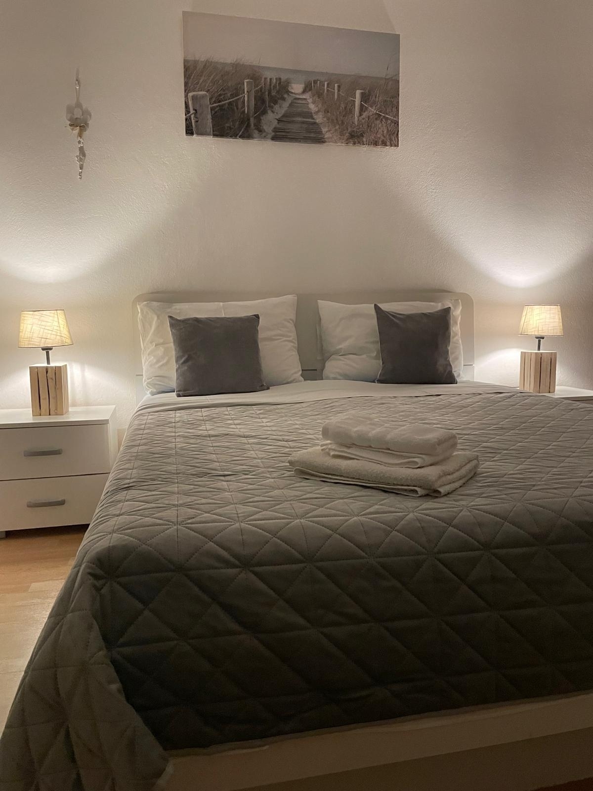 Two bedroom apartment with balcony and sea view Živogošće - Blato, Makarska  A-d