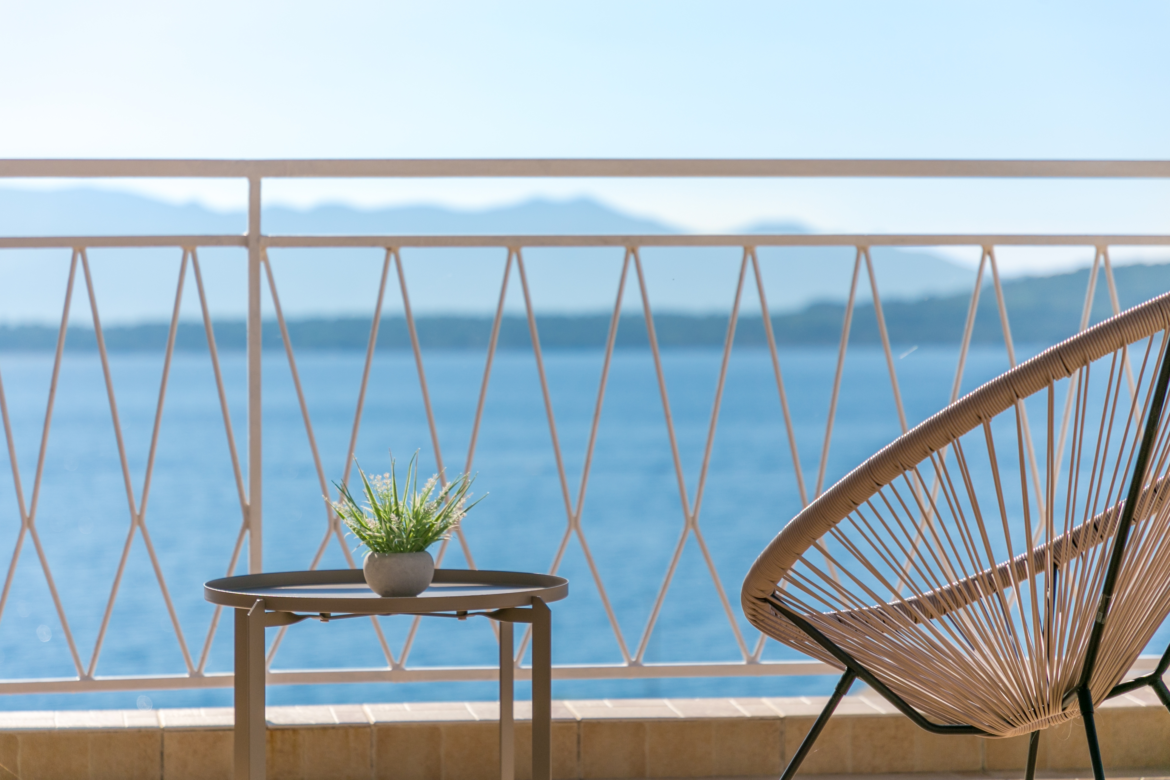 One bedroom apartment with terrace and sea view Živogošće - Blato, Makarska (A-22253-g)