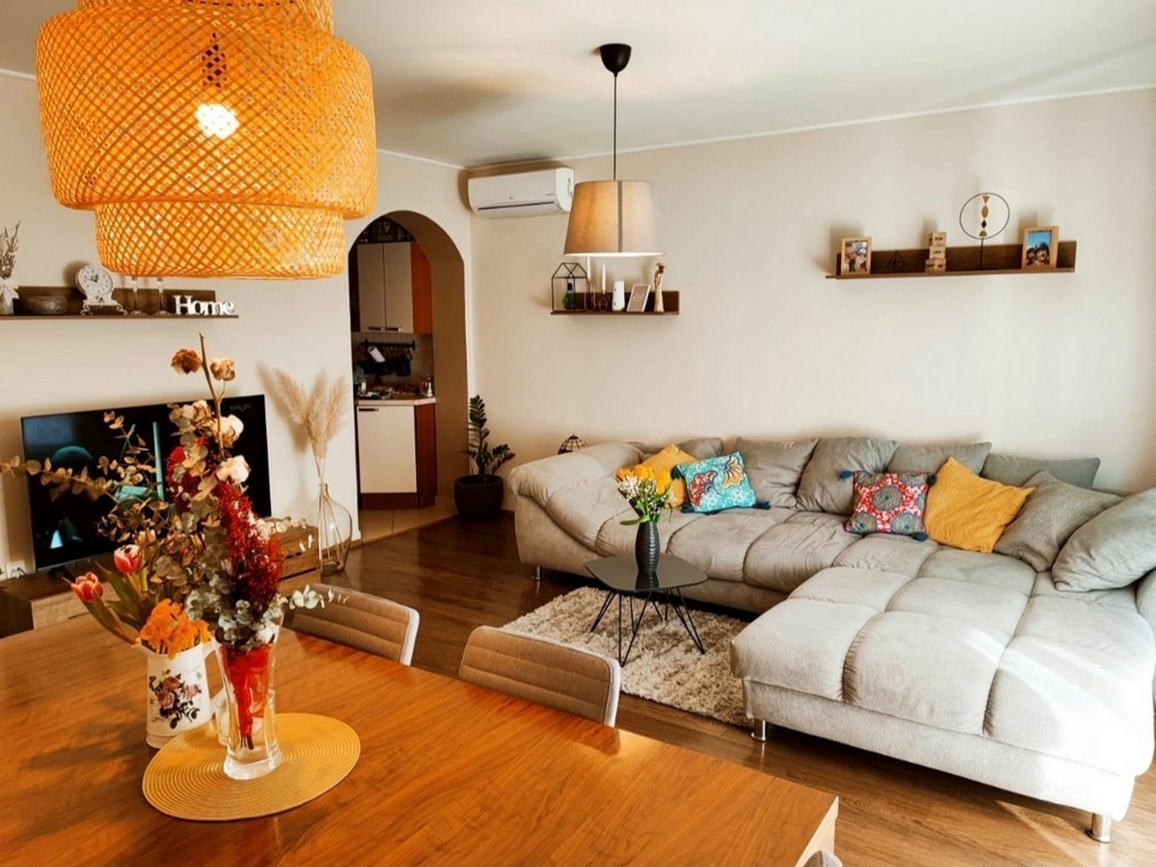 Two bedroom apartment with terrace Zablaće, Šibenik (A-22255-a)