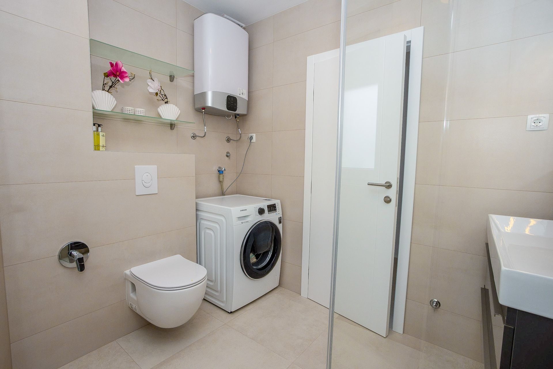 Two bedroom apartment with terrace and sea view Promajna, Makarska  A-a