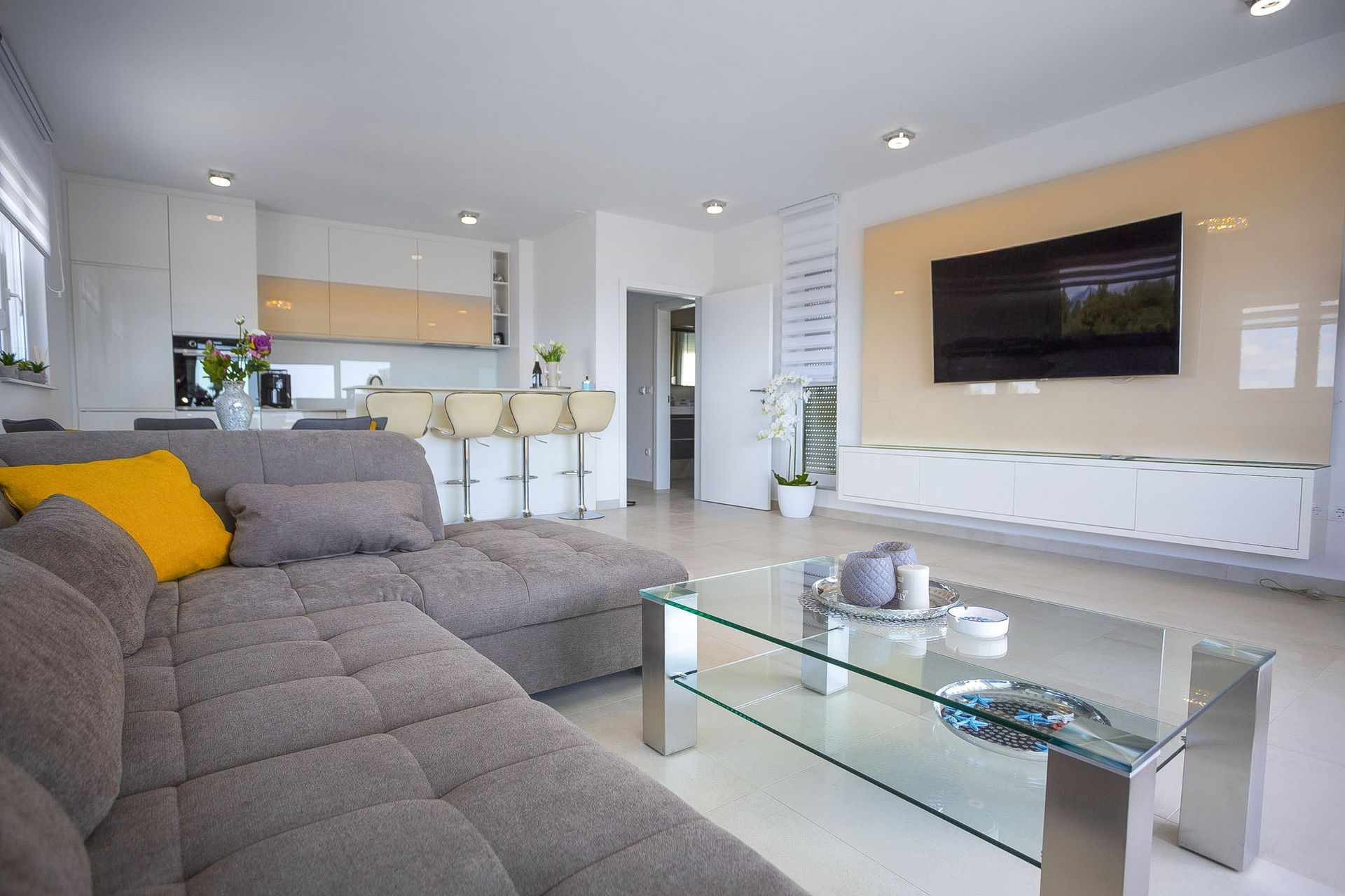 Two bedroom apartment with terrace and sea view Promajna, Makarska  A-a
