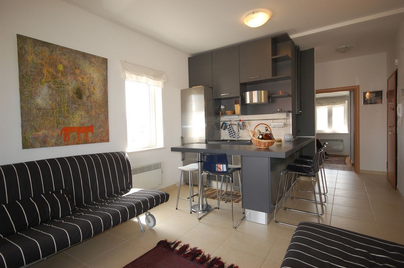 One bedroom apartment with balcony and sea view Porat, Krk (A-22268-a)