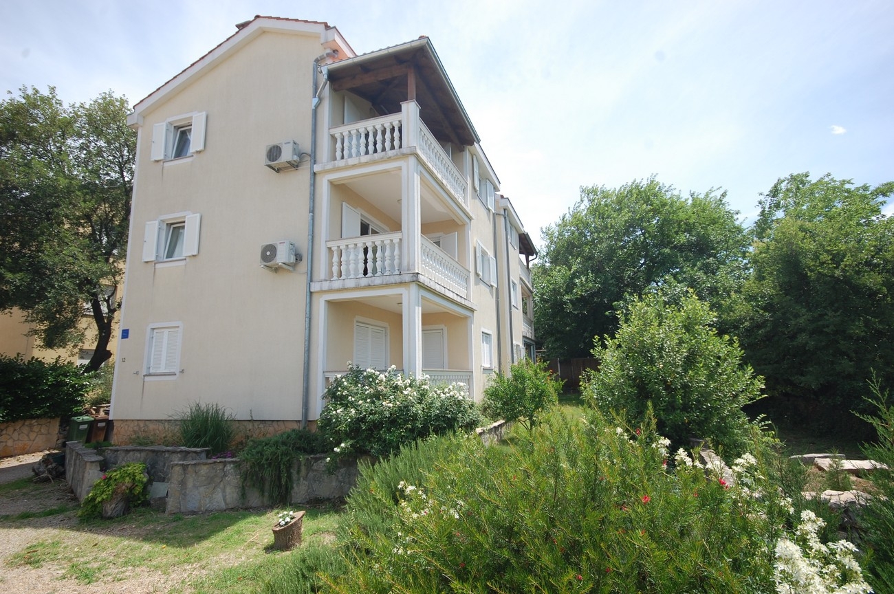 One bedroom apartment with balcony and sea view Kremenići, Krk (A-22269-a)