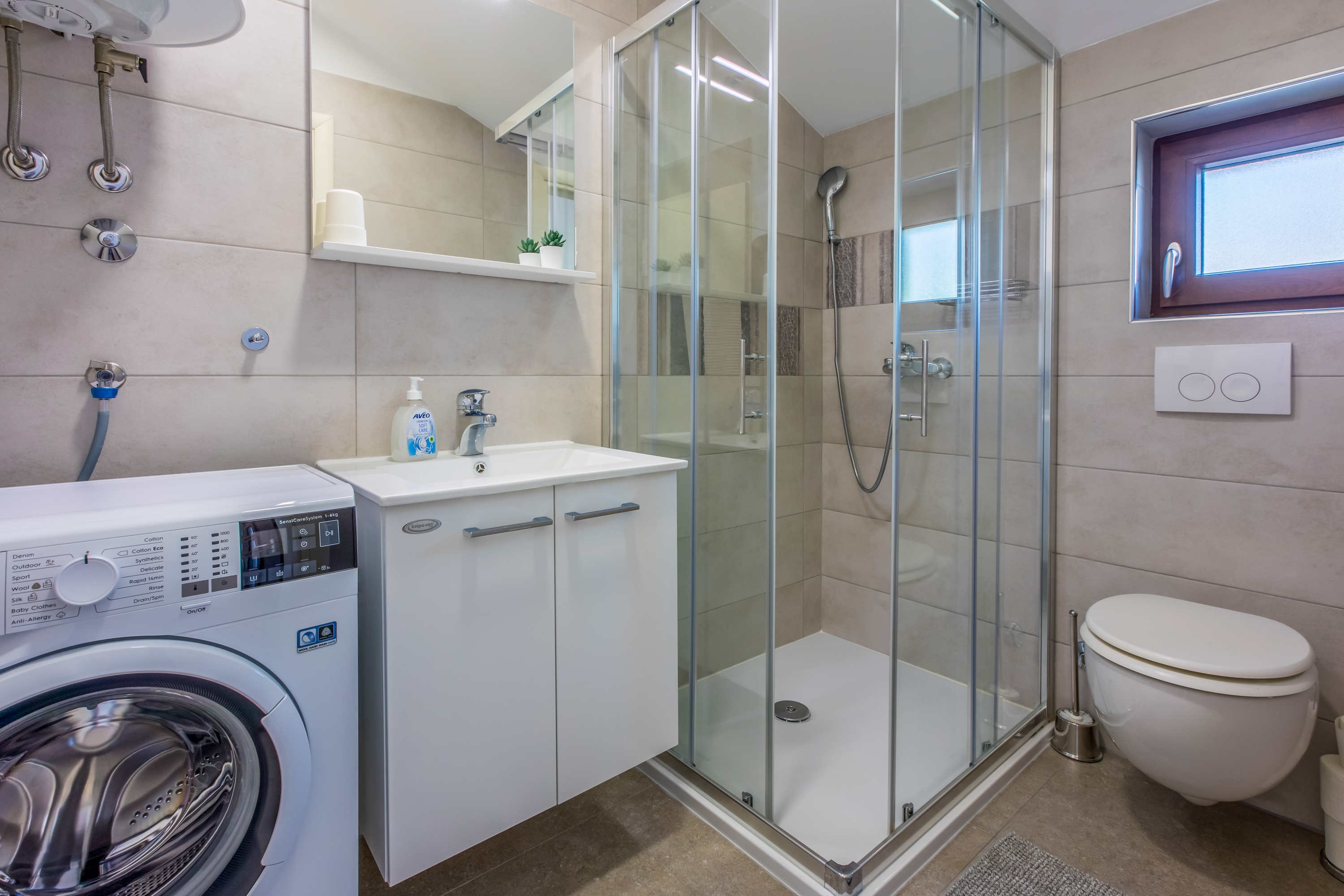 One bedroom apartment with terrace and sea view Crikvenica  A-a