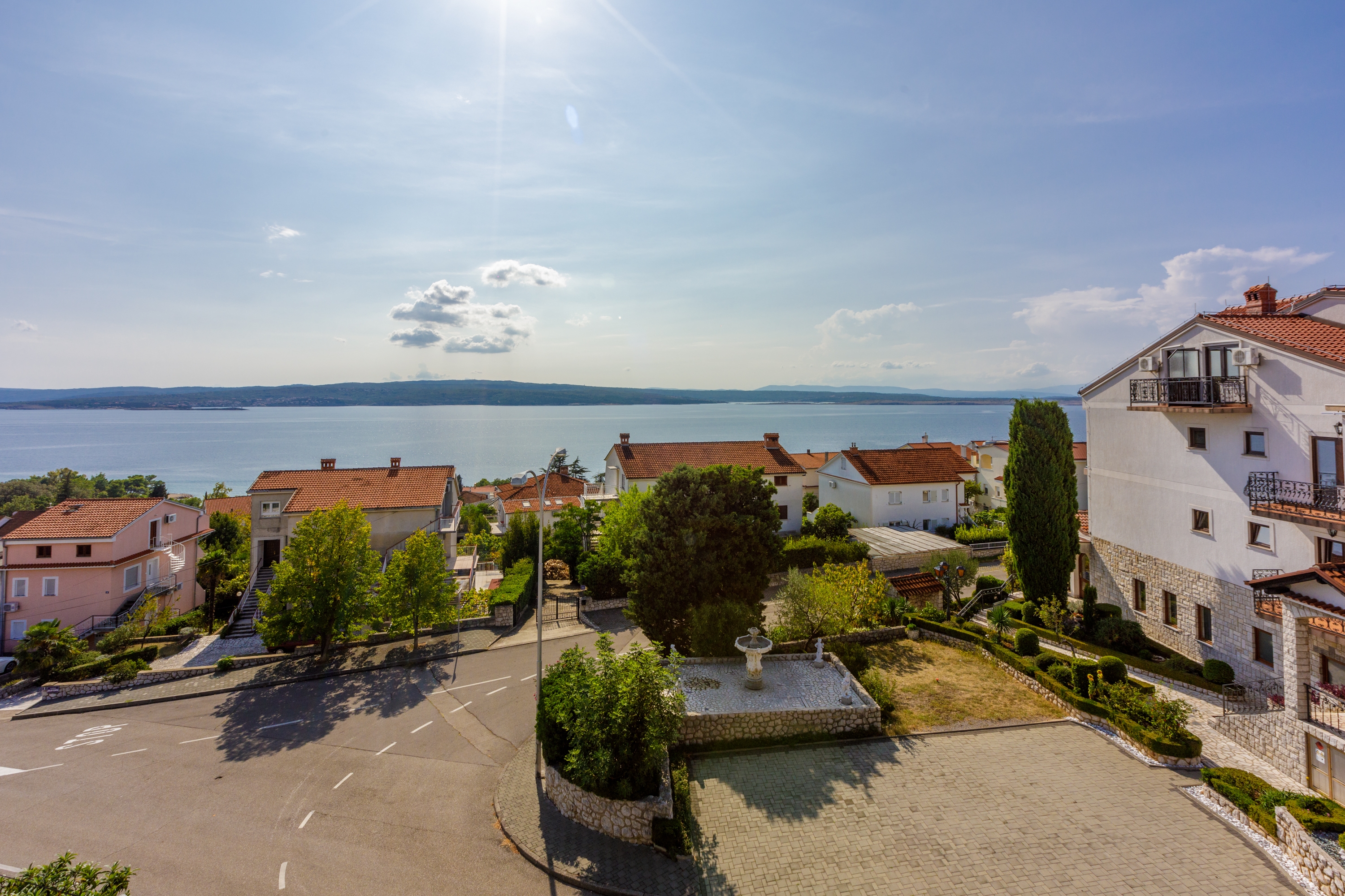 One bedroom apartment with terrace and sea view Crikvenica  A-a