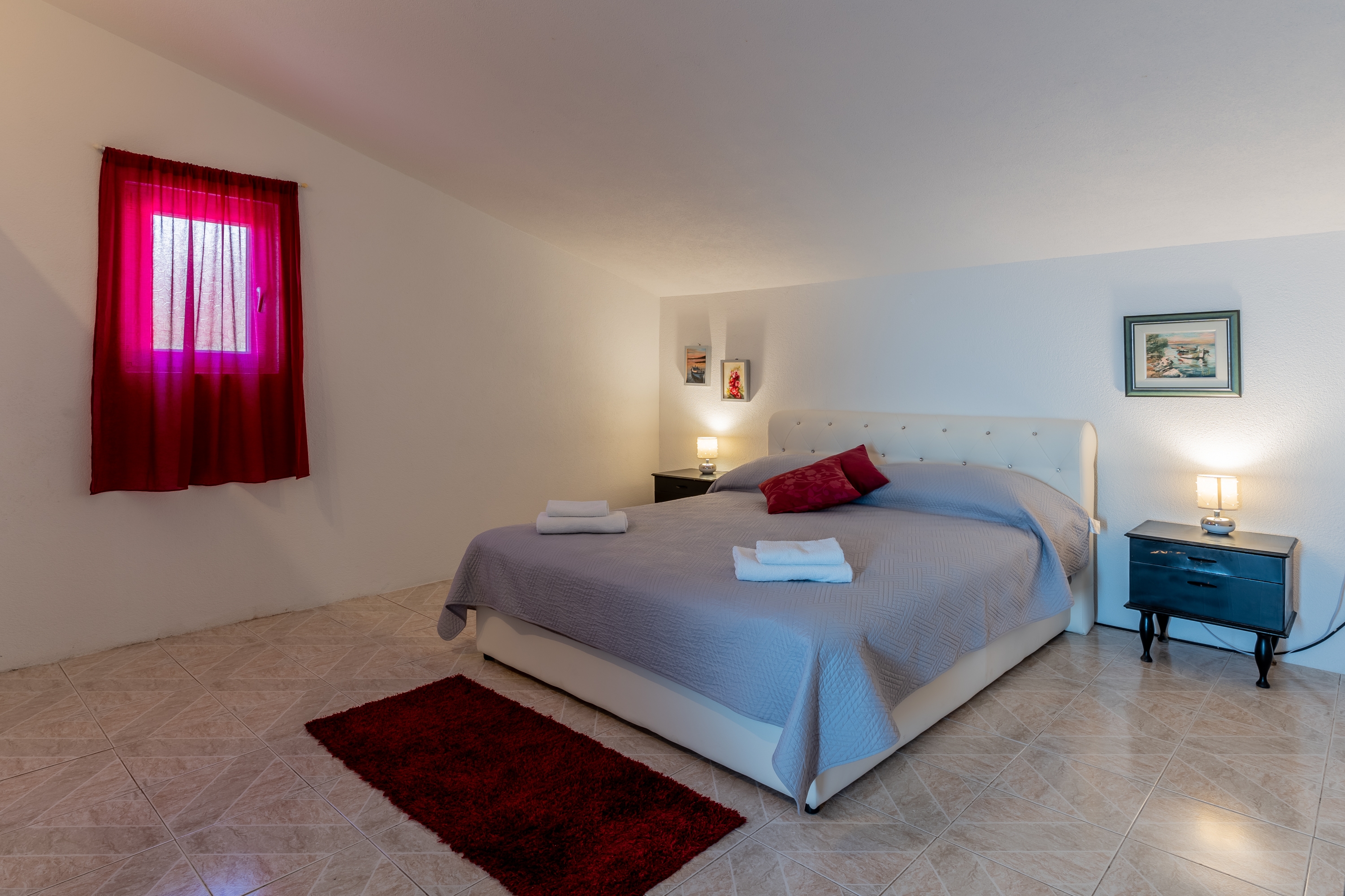 Comfortable and spacious house with terrace and sea view Gornja Podgora, Makarska  K