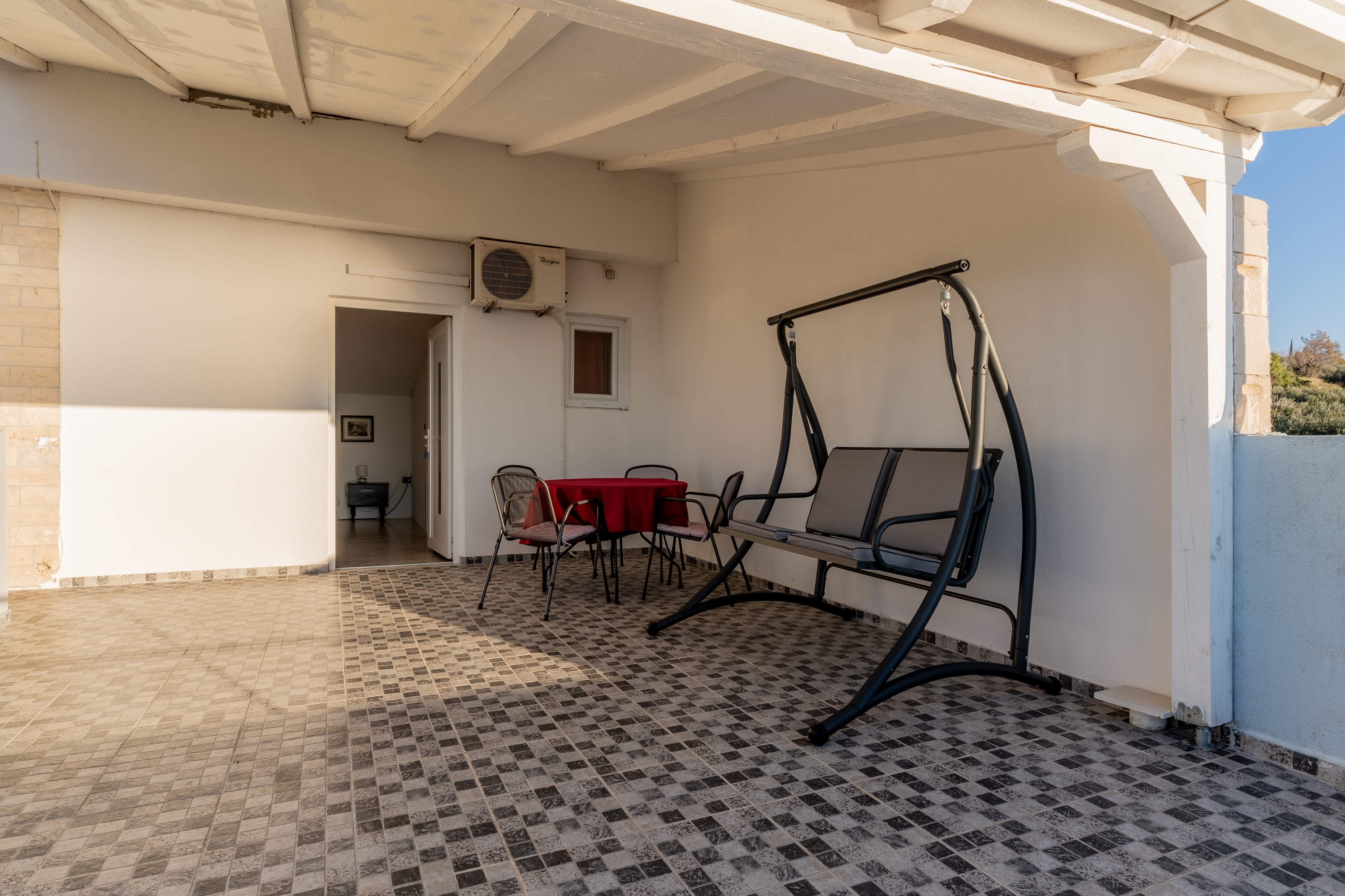 Comfortable and spacious house with terrace and sea view Gornja Podgora, Makarska  K