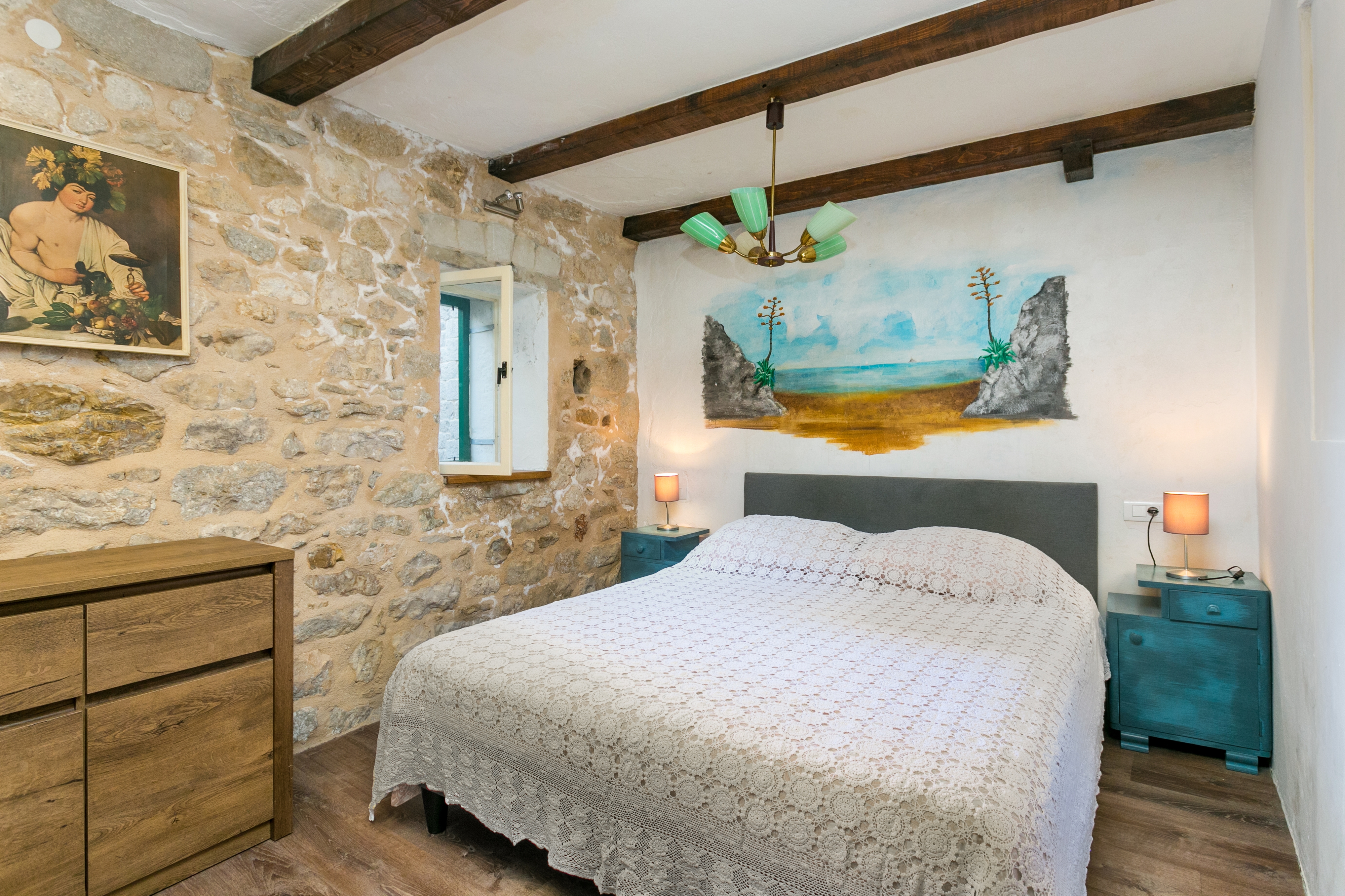 Two bedroom house with terrace Kaštel Novi, Kaštela  K
