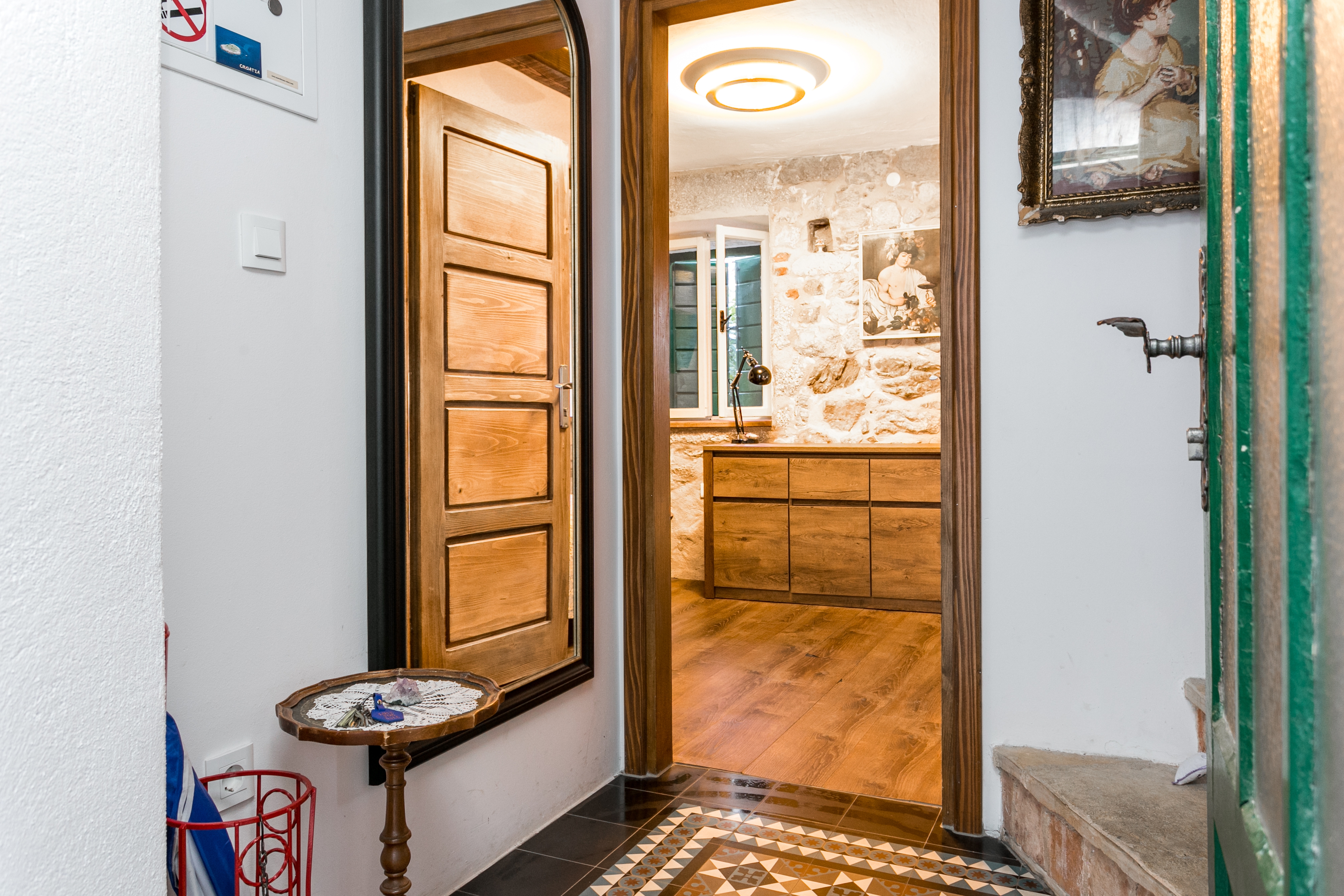 Two bedroom house with terrace Kaštel Novi, Kaštela  K