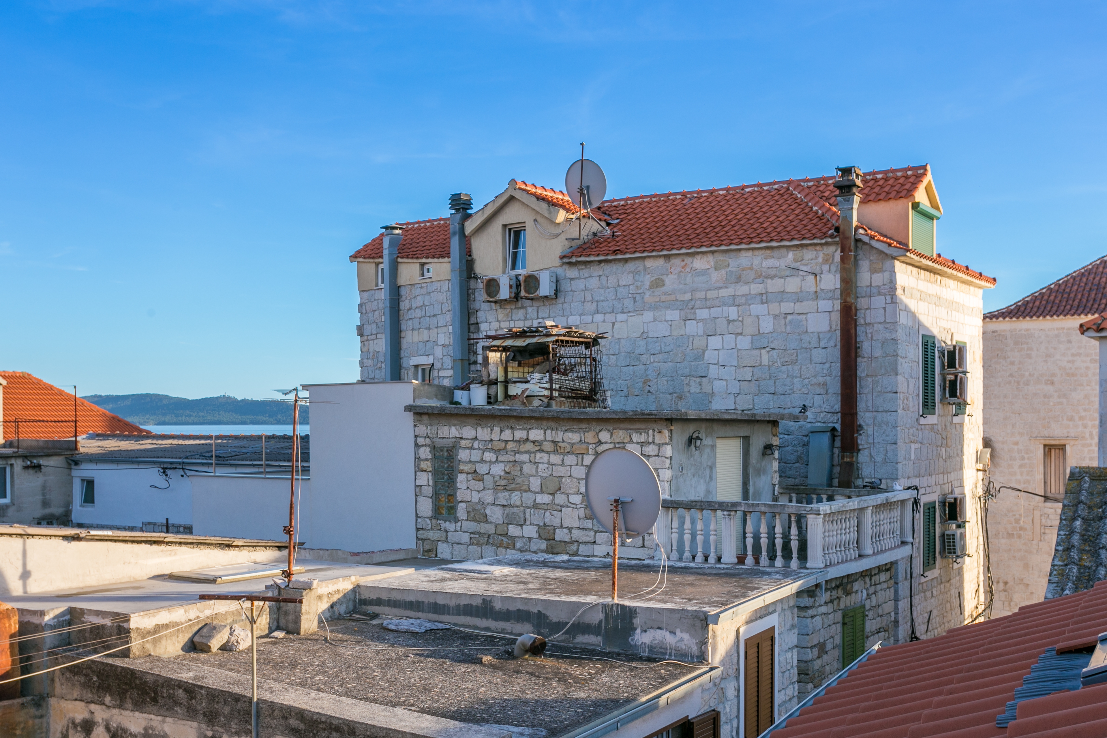 Two bedroom house with terrace Kaštel Novi, Kaštela  K