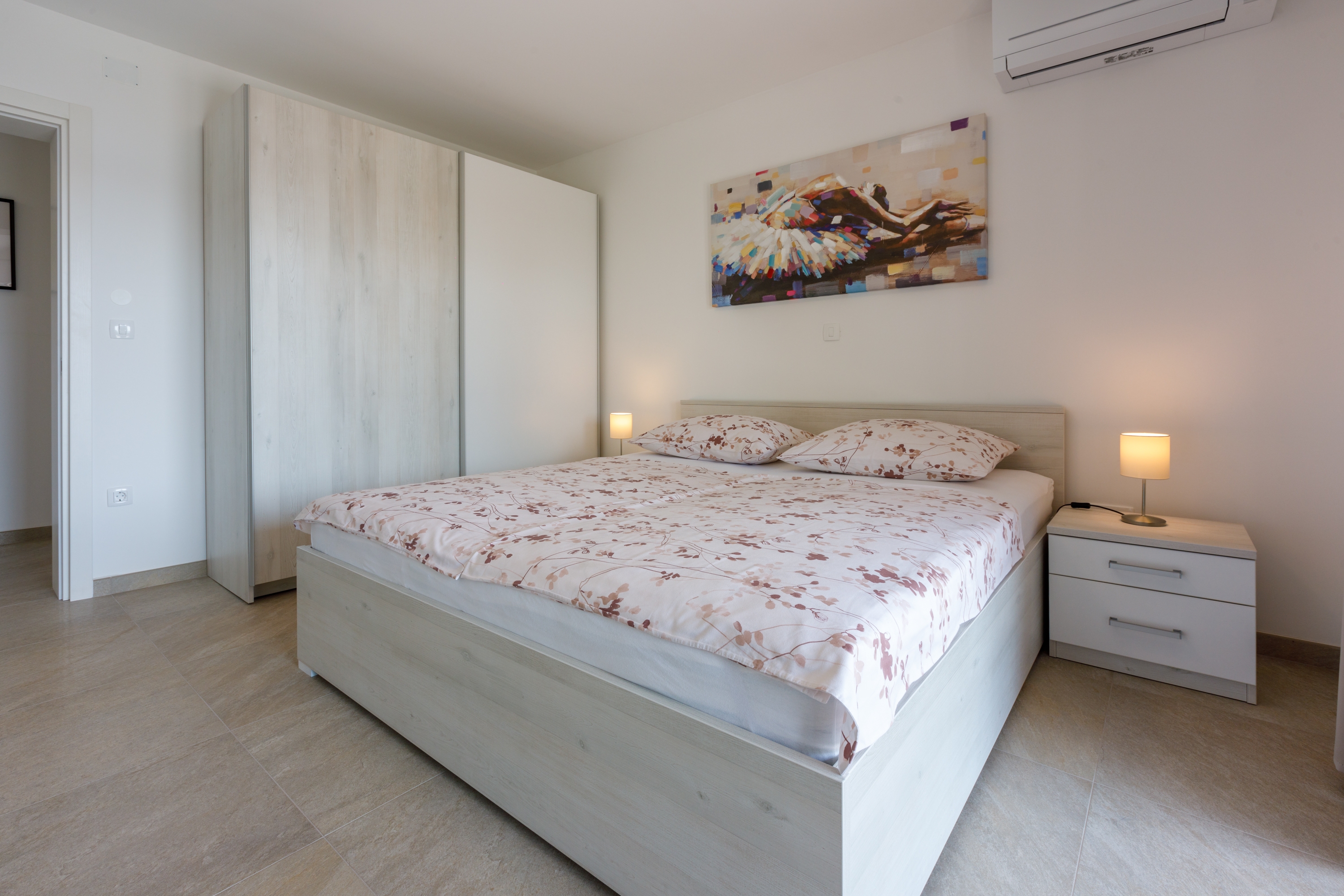 Three bedroom apartment with terrace and sea view Crikvenica  A-a