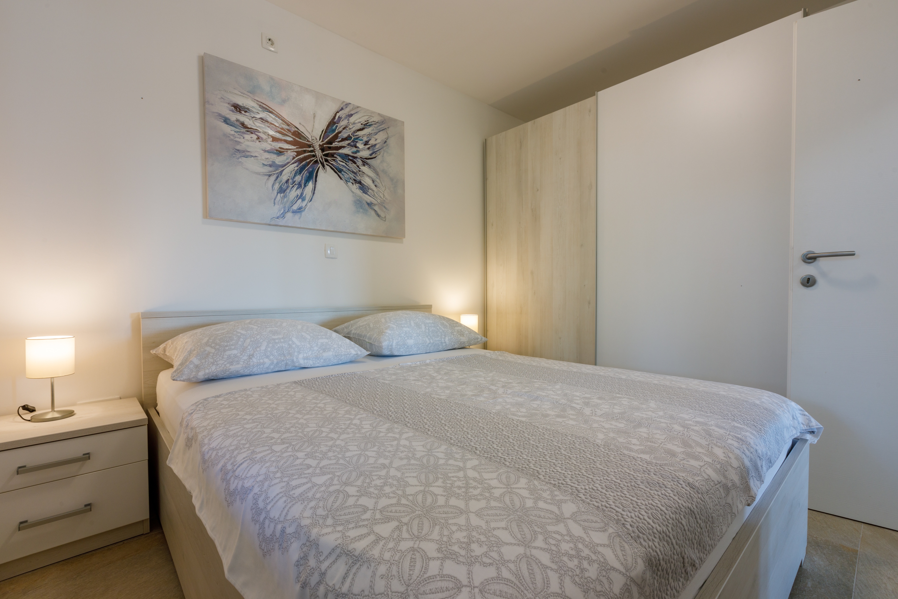 Three bedroom apartment with terrace and sea view Crikvenica  A-a