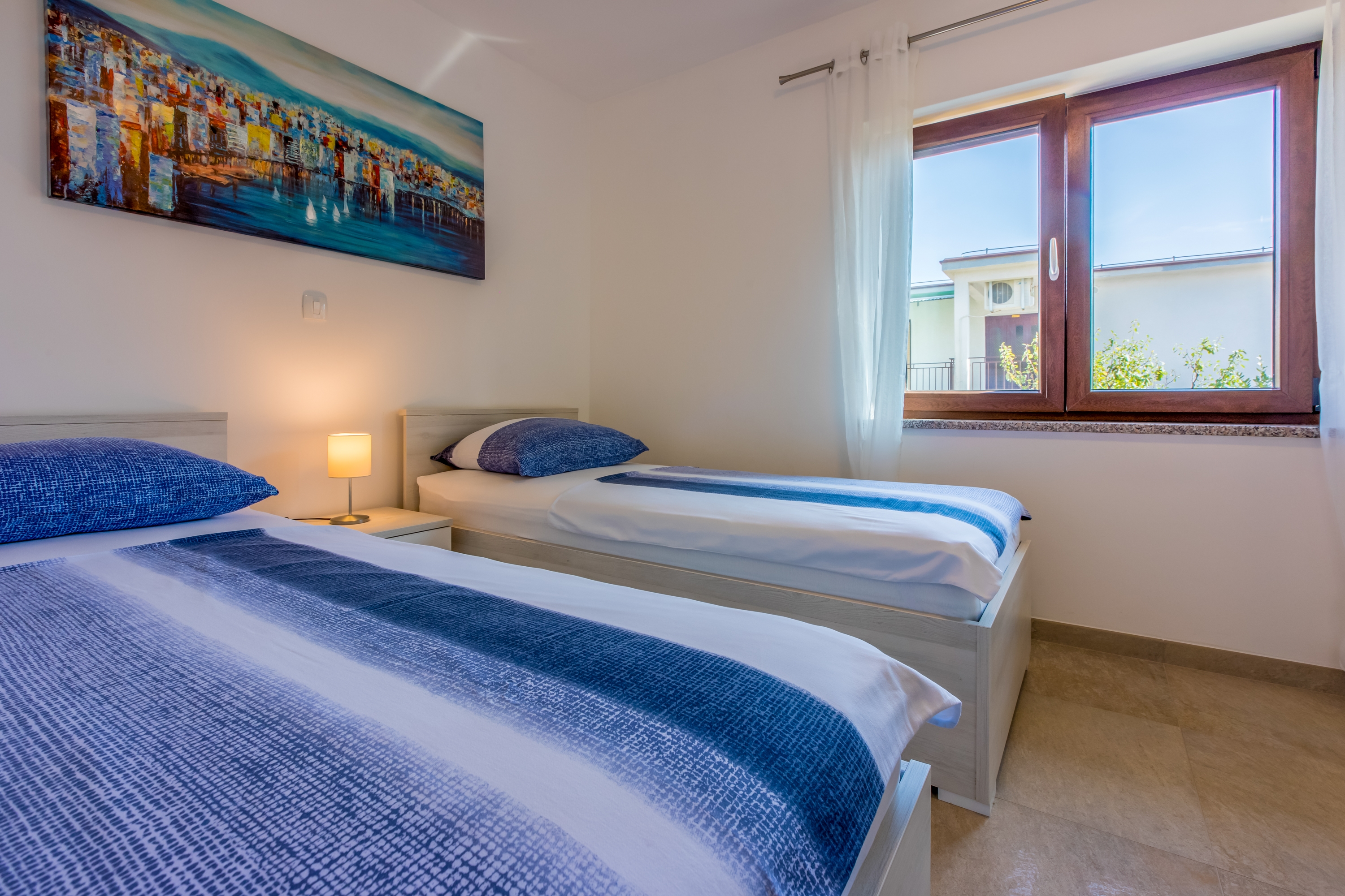 Three bedroom apartment with terrace and sea view Crikvenica  A-a