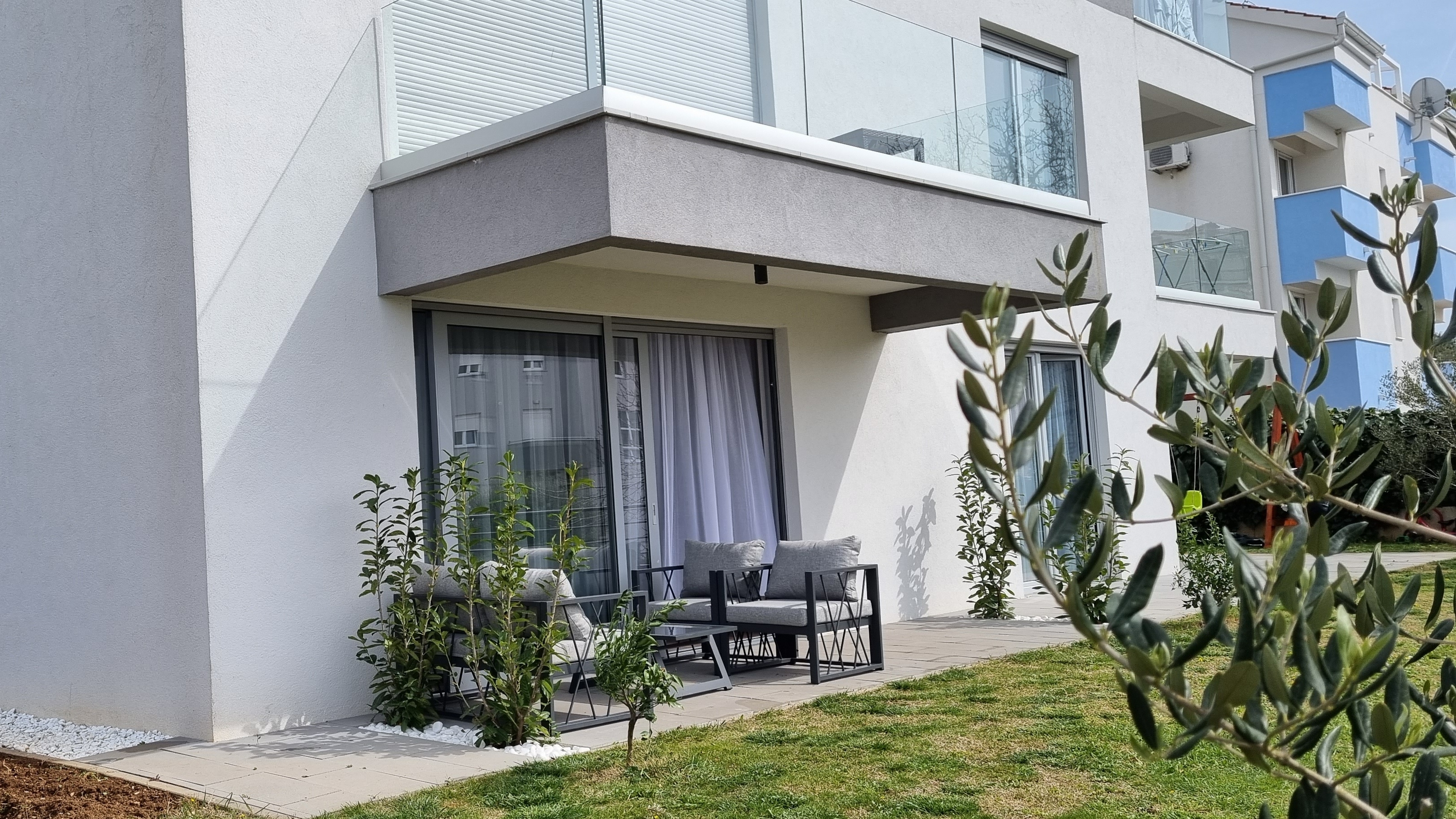 One bedroom apartment with terrace and sea view Podstrana, Split  A-a