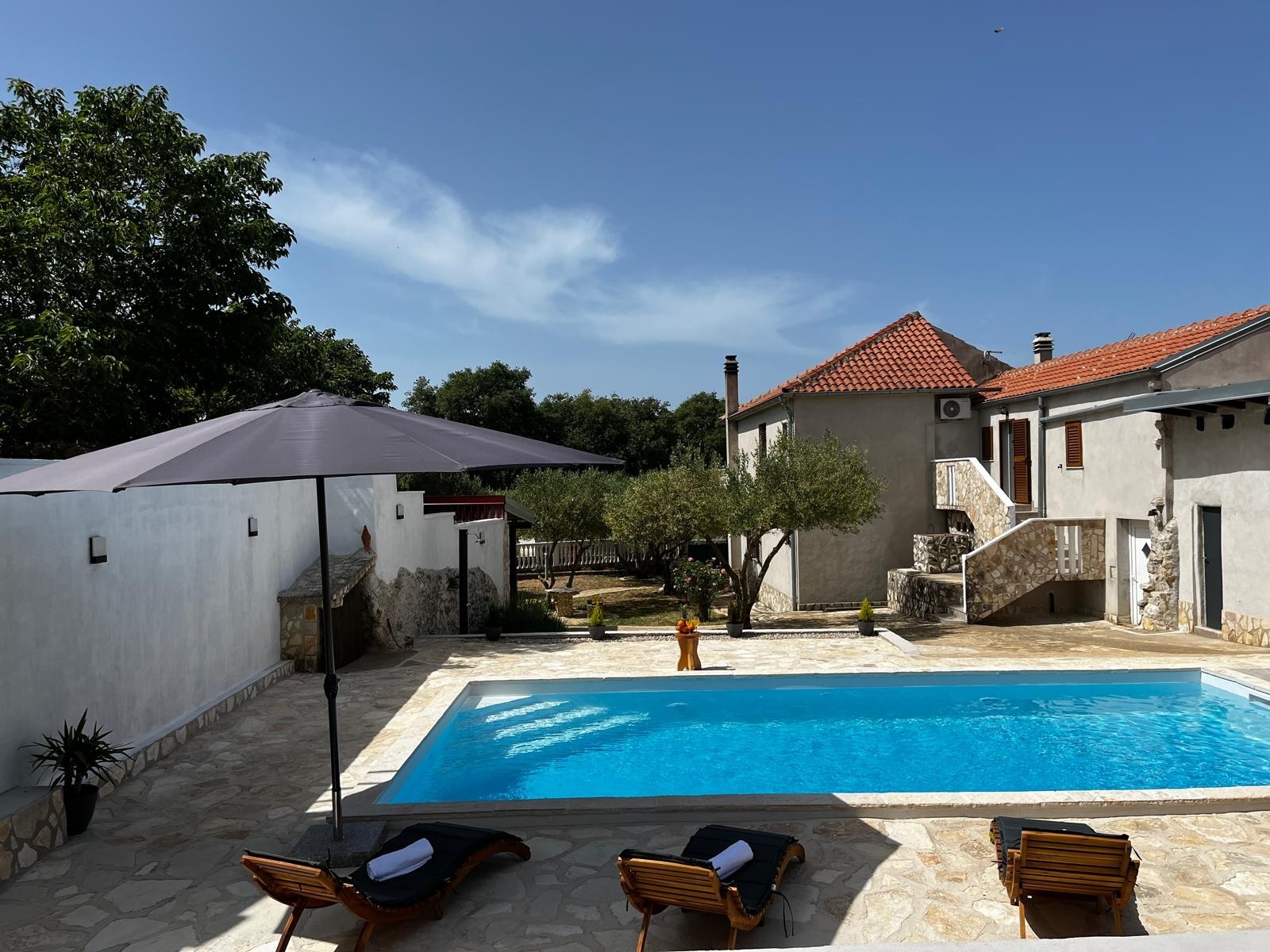 Two bedroom apartment with terrace Radašinovci, Biograd  A-a