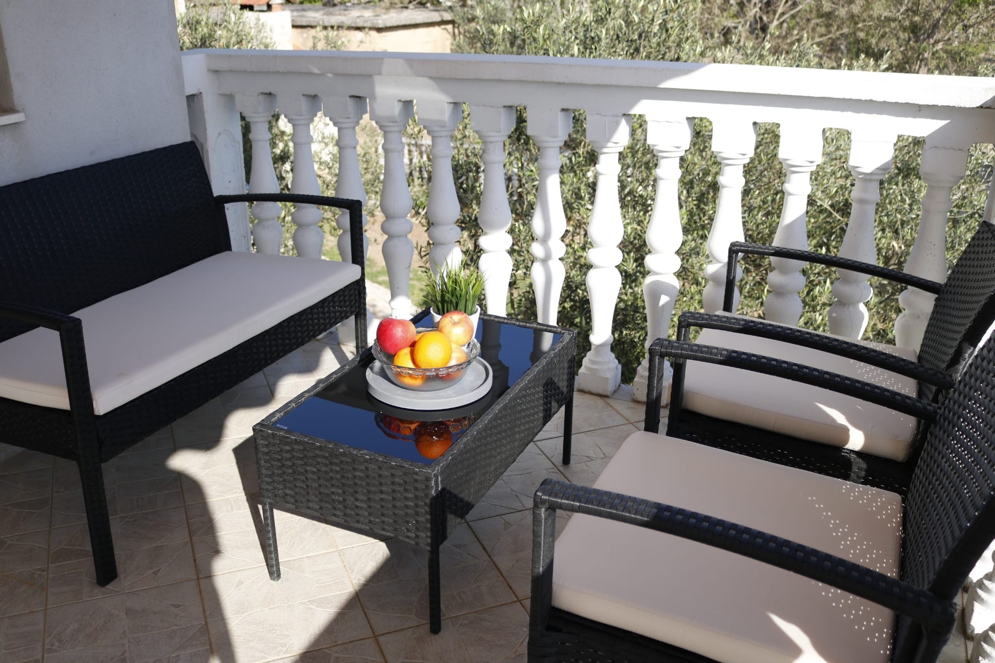 Two bedroom apartment with terrace Radašinovci, Biograd  A-a