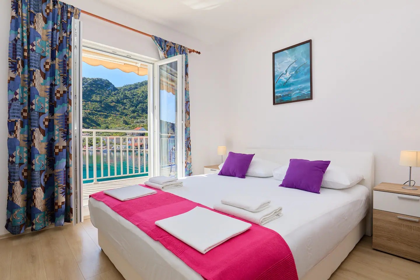 Two bedroom apartment near beach Prožurska Luka, Mljet (A-22332-a)