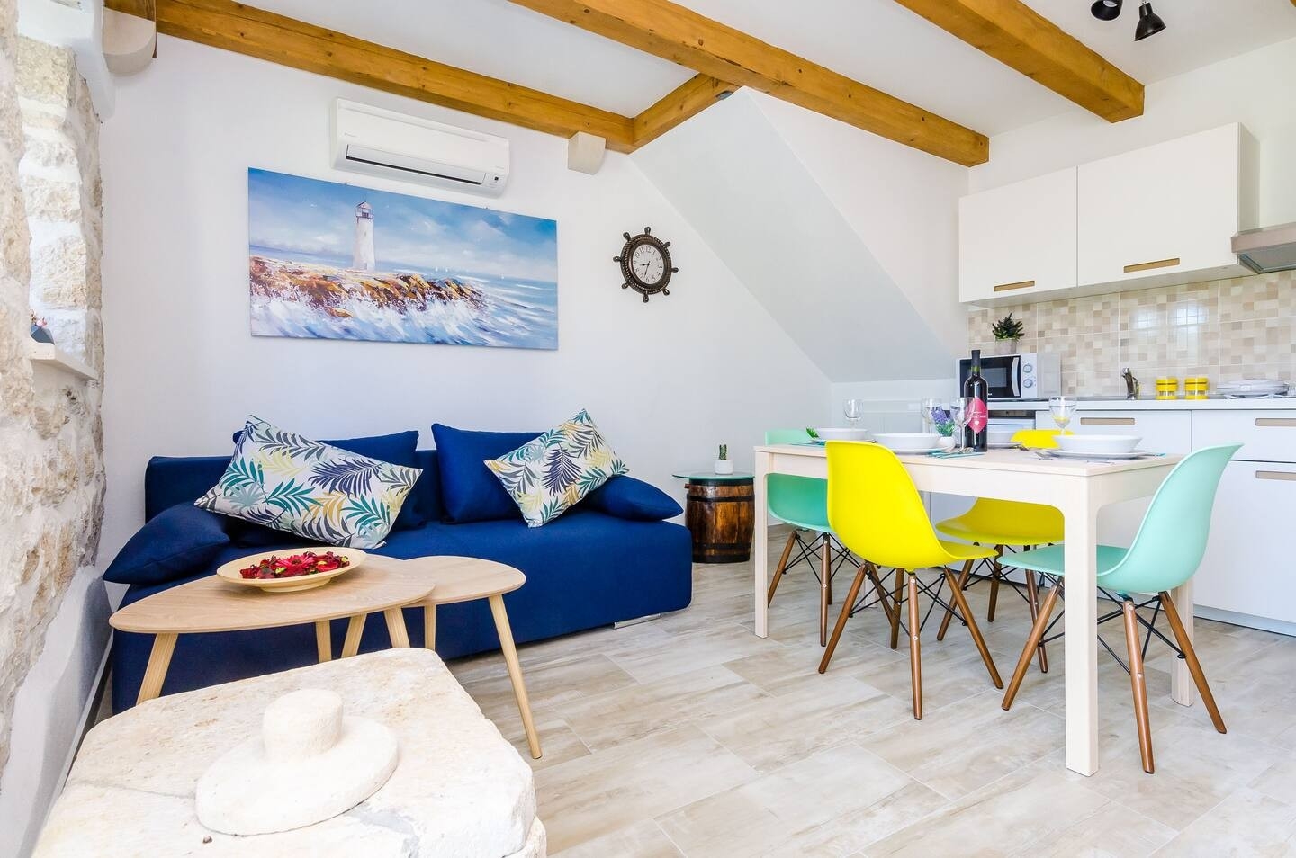 One bedroom apartment with air-conditioning Korita, Mljet (A-22342-a)