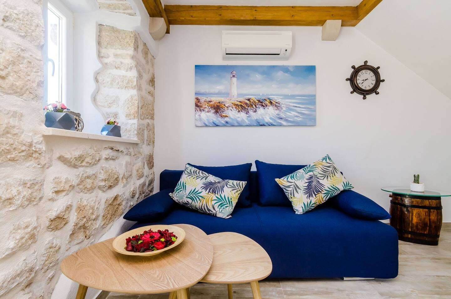 One bedroom apartment with air-conditioning Korita, Mljet (A-22342-a)