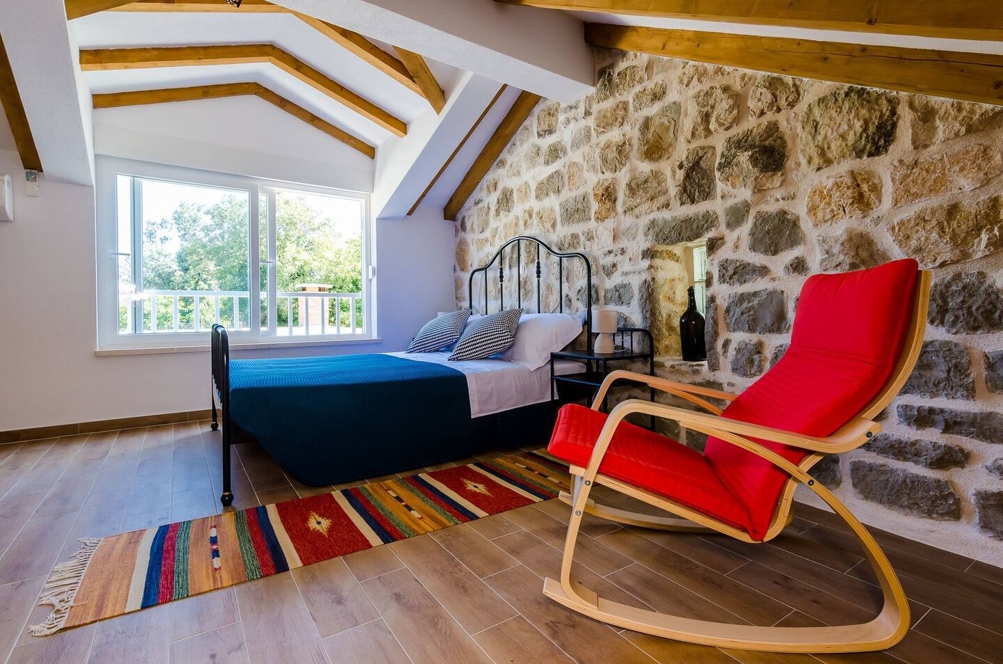 One bedroom apartment with air-conditioning Korita, Mljet (A-22342-c)