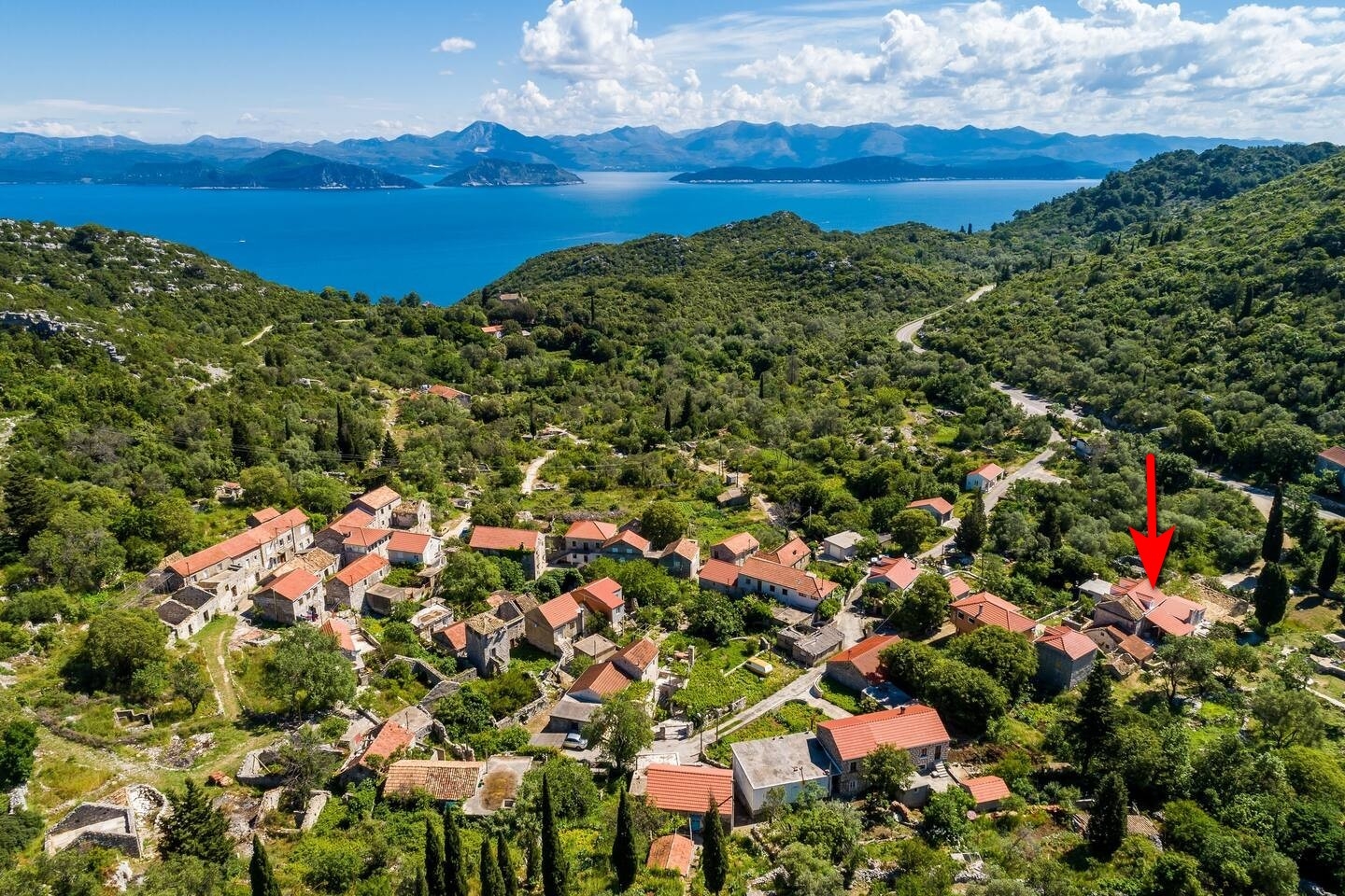 Jednosobni apartman s klimom Korita, Mljet  A-c