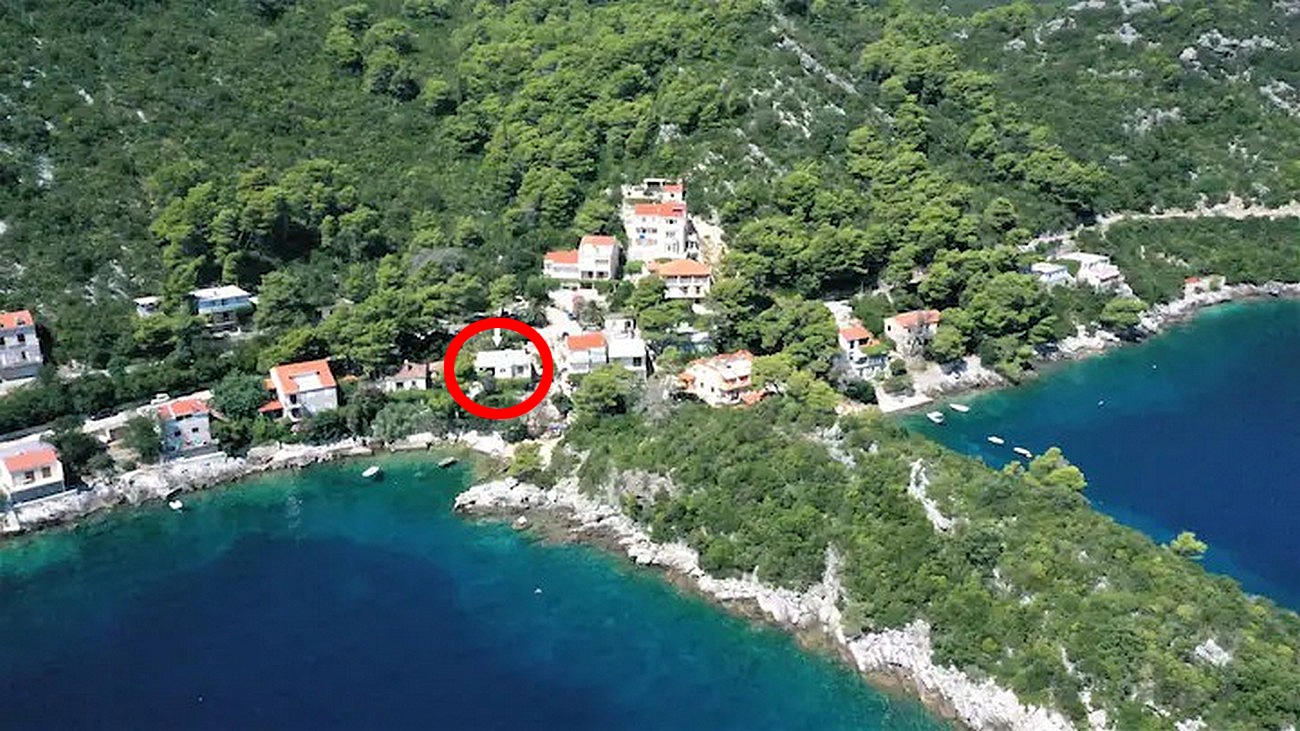 Dvosobni apartman uz plažu Sobra, Mljet  A-a