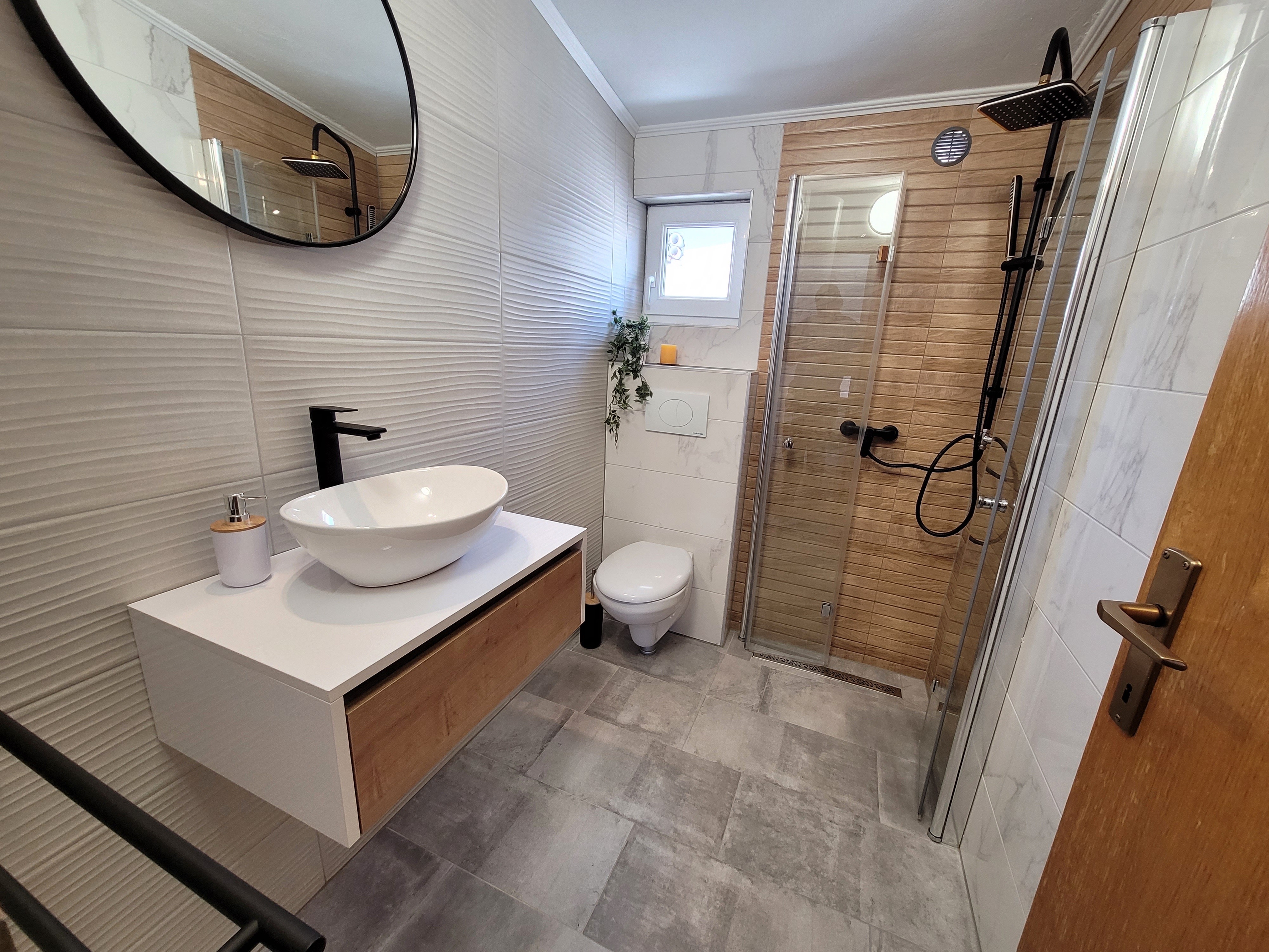 Two bedroom apartment with air-conditioning Vir  A-a