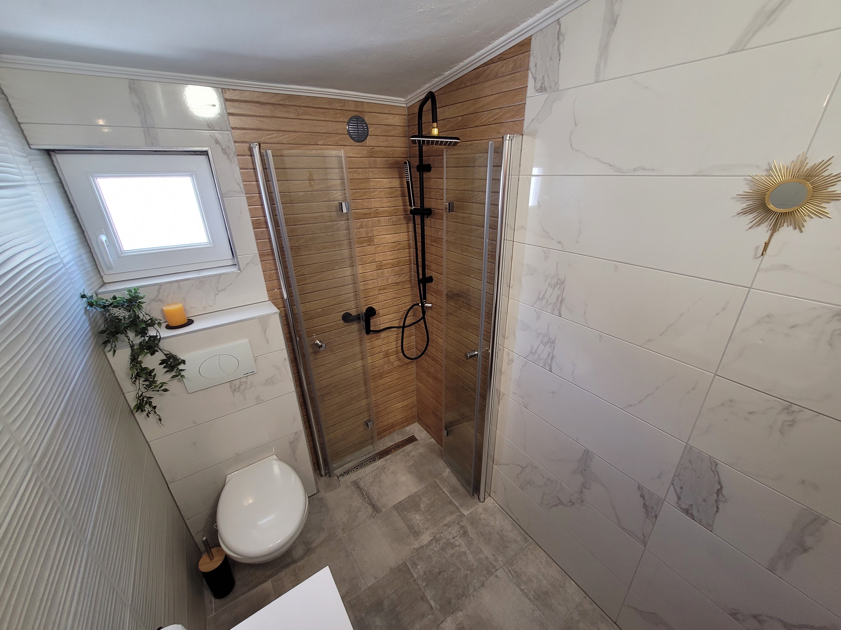 Two bedroom apartment with air-conditioning Vir  A-a