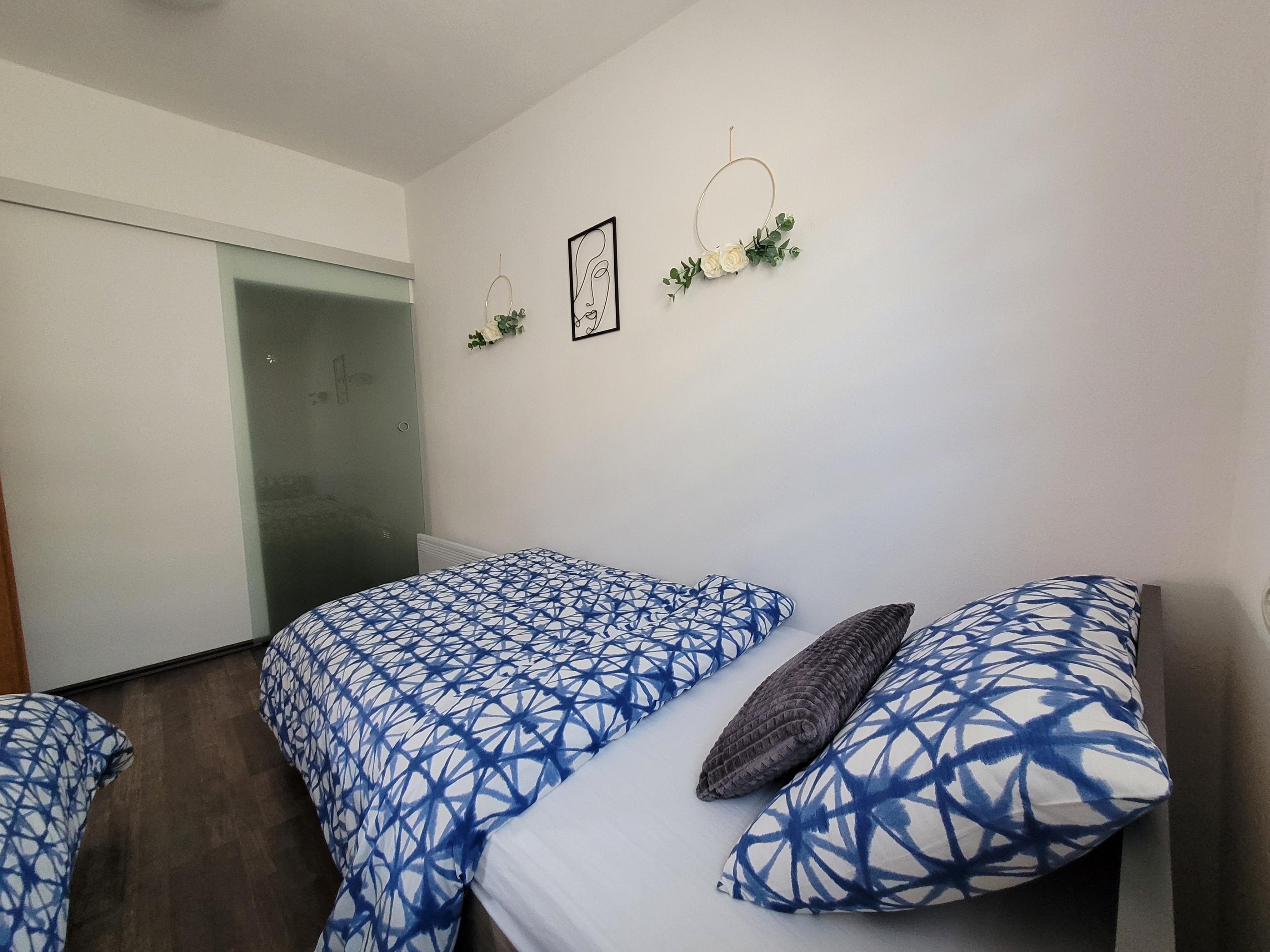 Two bedroom apartment with air-conditioning Vir  A-a