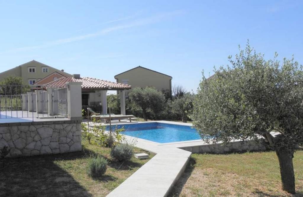 One bedroom apartment with terrace and sea view Barbat, Rab (A-22358-b)