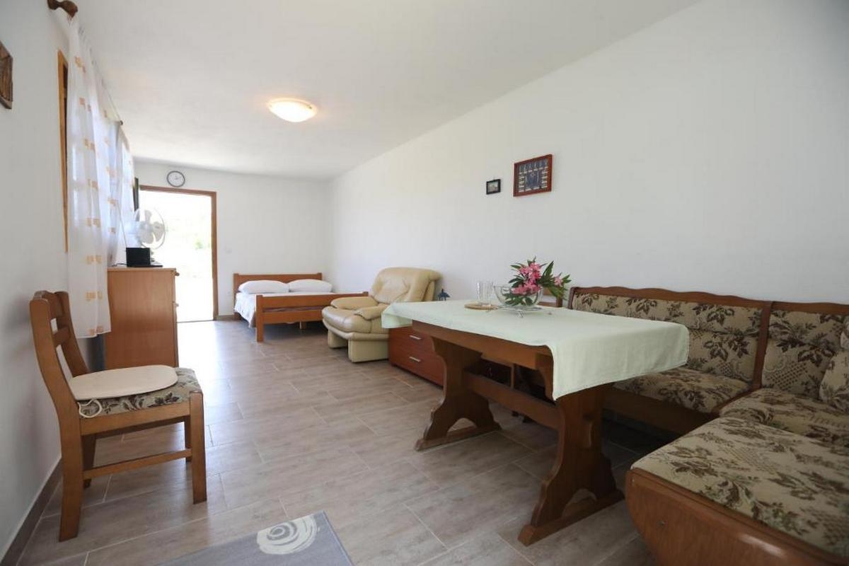 Two bedroom house with terrace and sea view Cove Mikavica, Žirje (K-22367)