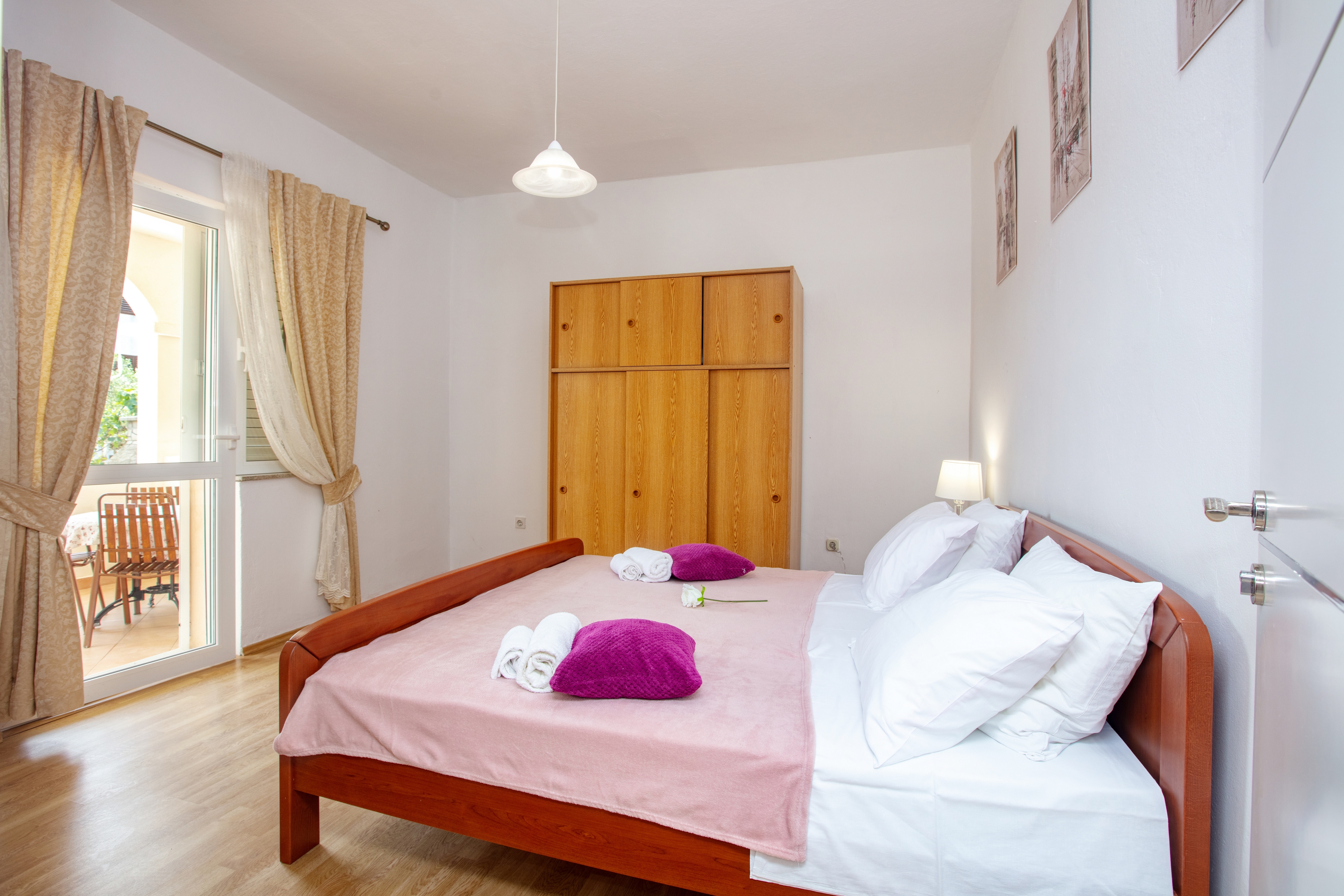 Two bedroom apartment with terrace Pakoštane, Biograd (A-22375-c)