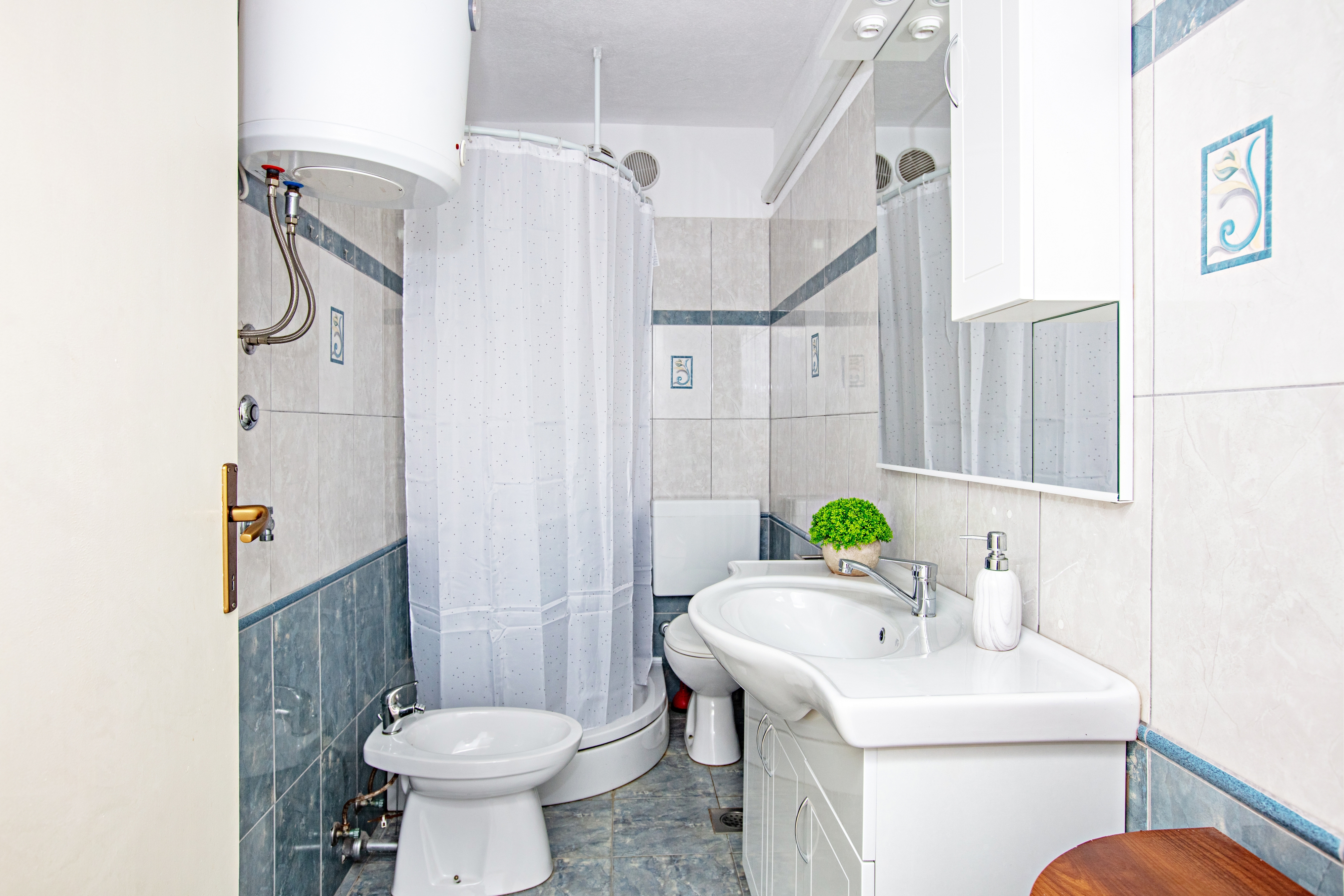 One bedroom apartment with terrace Pakoštane, Biograd  A-g
