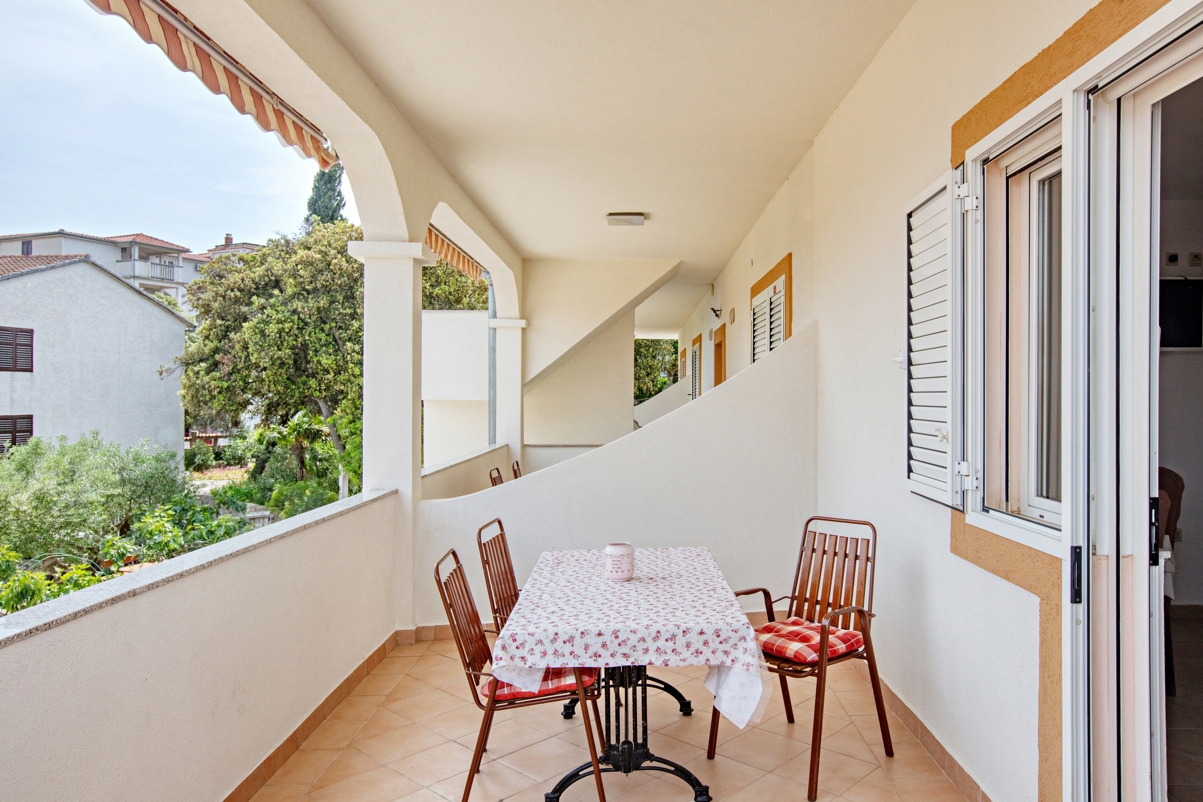 One bedroom apartment with terrace Pakoštane, Biograd  A-g