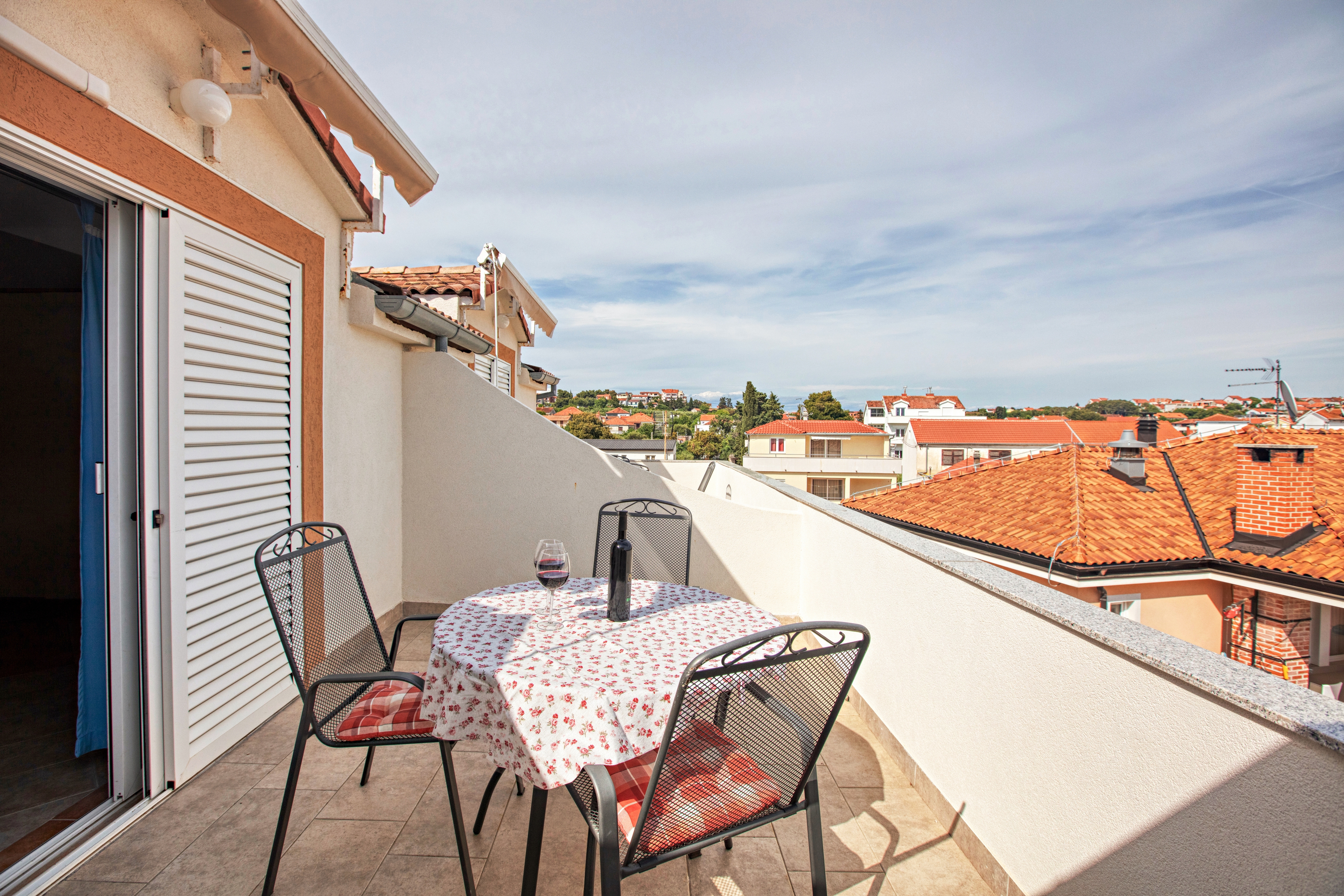 One bedroom apartment with terrace Pakoštane, Biograd  A-k